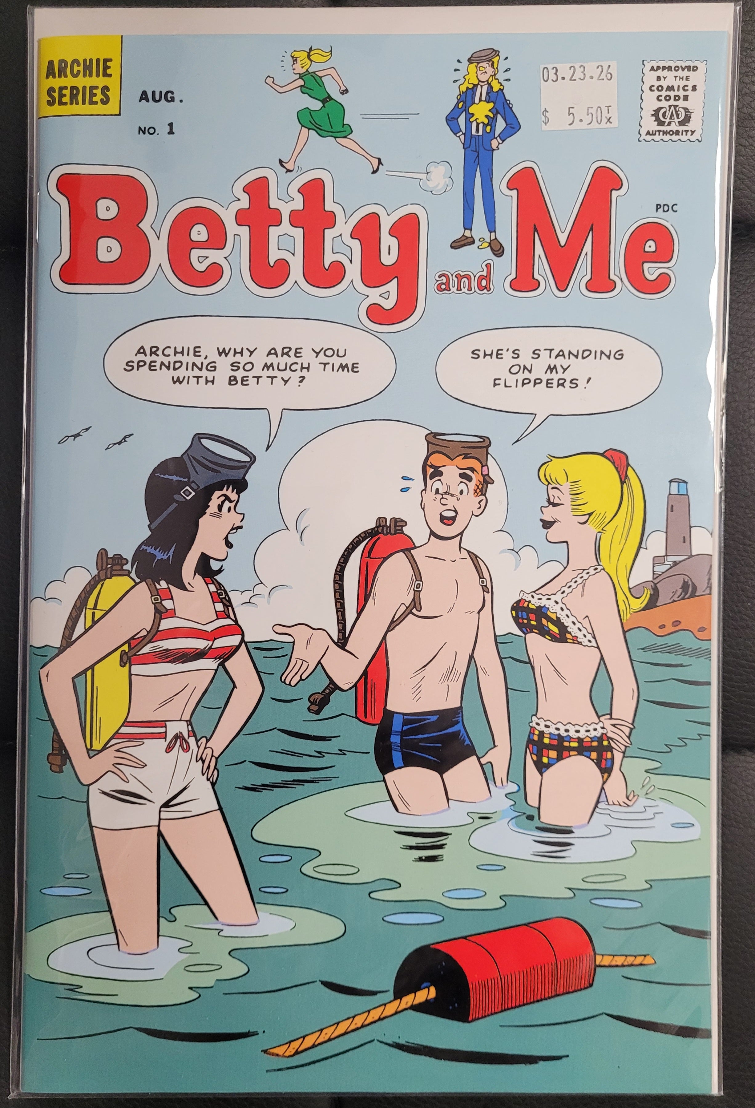Archie Comics Betty and Me 1a Facsimile