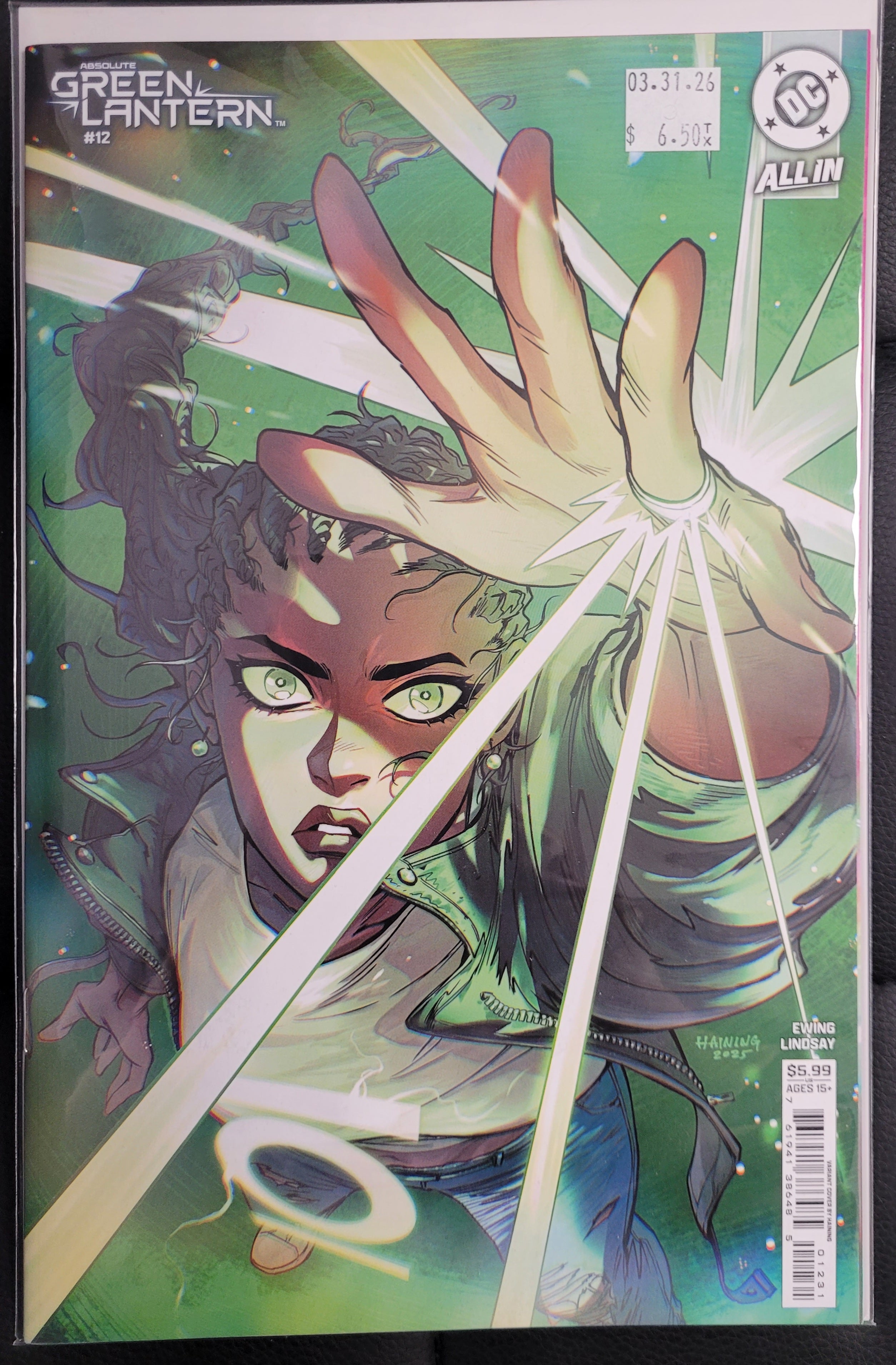 DC Absolute Green Lantern 12c Haining