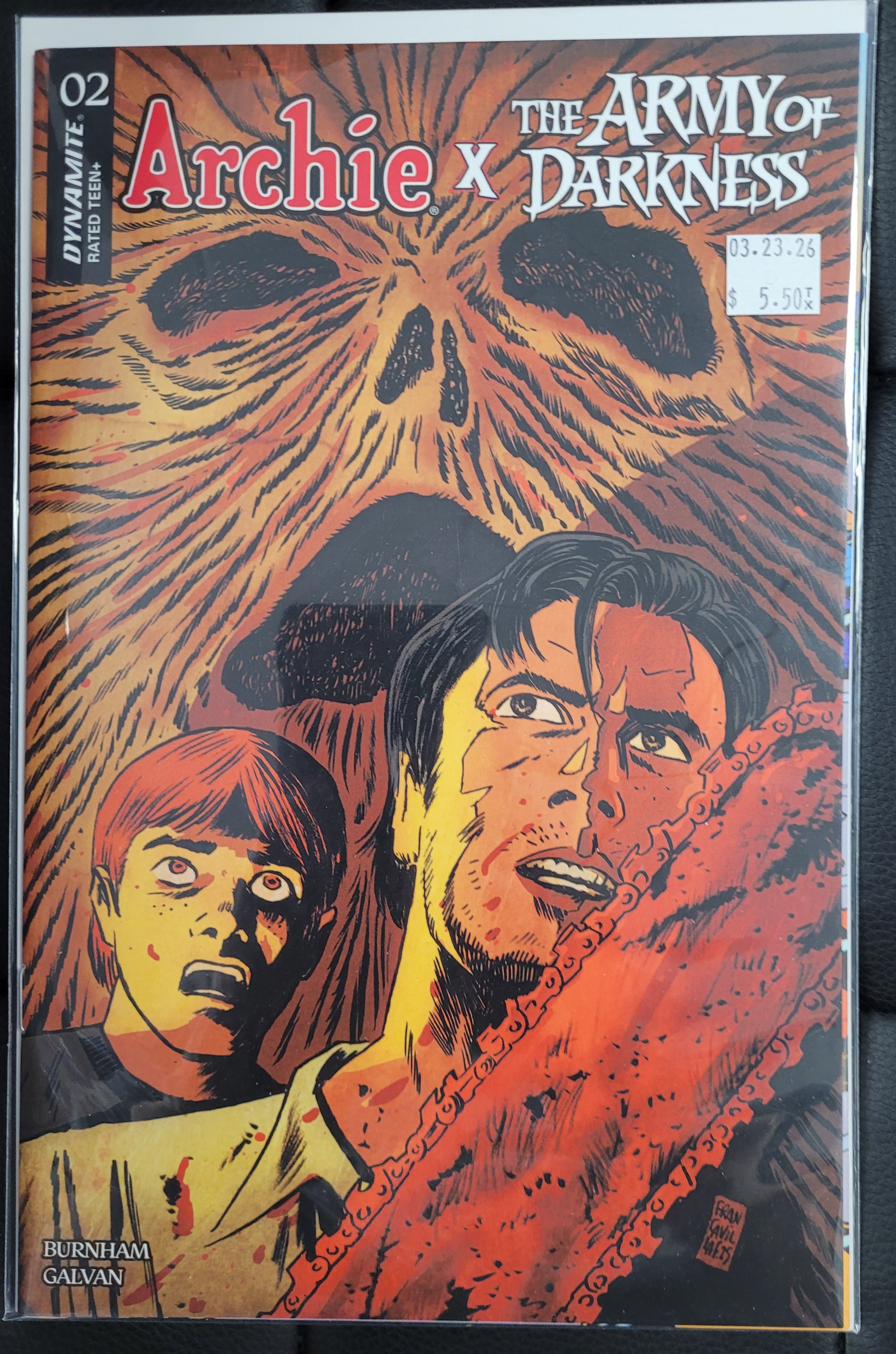 Dynamite Archie x The Army of Darkness 2a Francavilla
