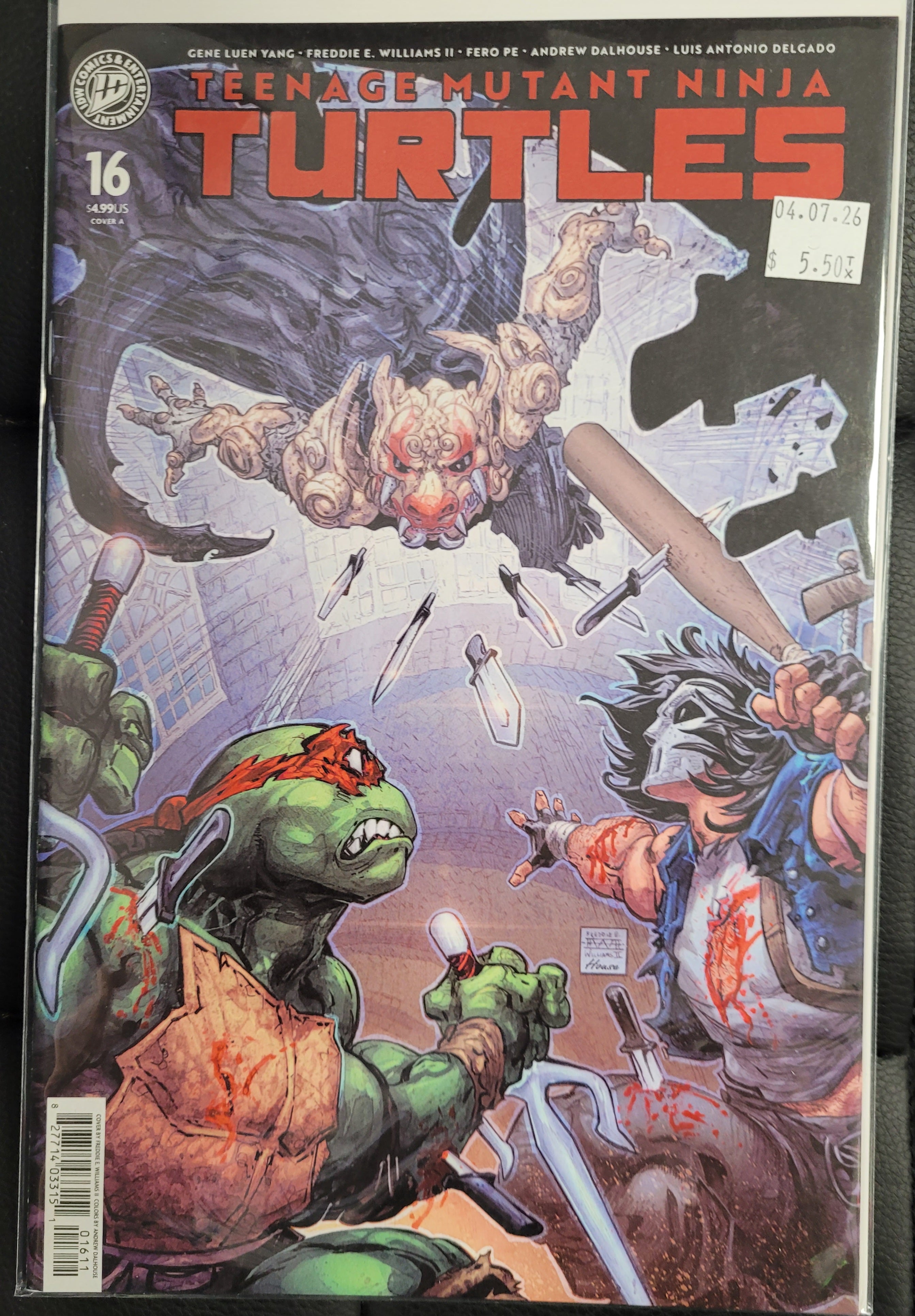 IDW Teenage Mutant Ninja Turtles 16a Williams II