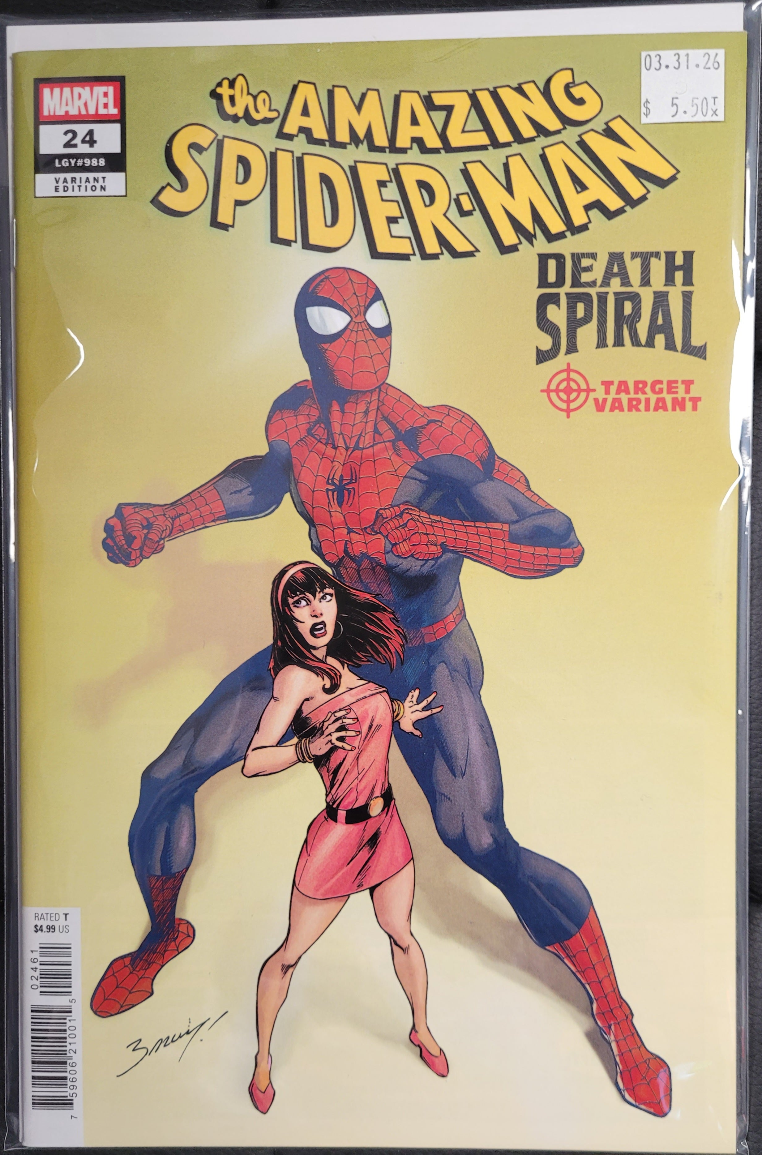 Marvel Amazing Spider-Man 24f Bagley