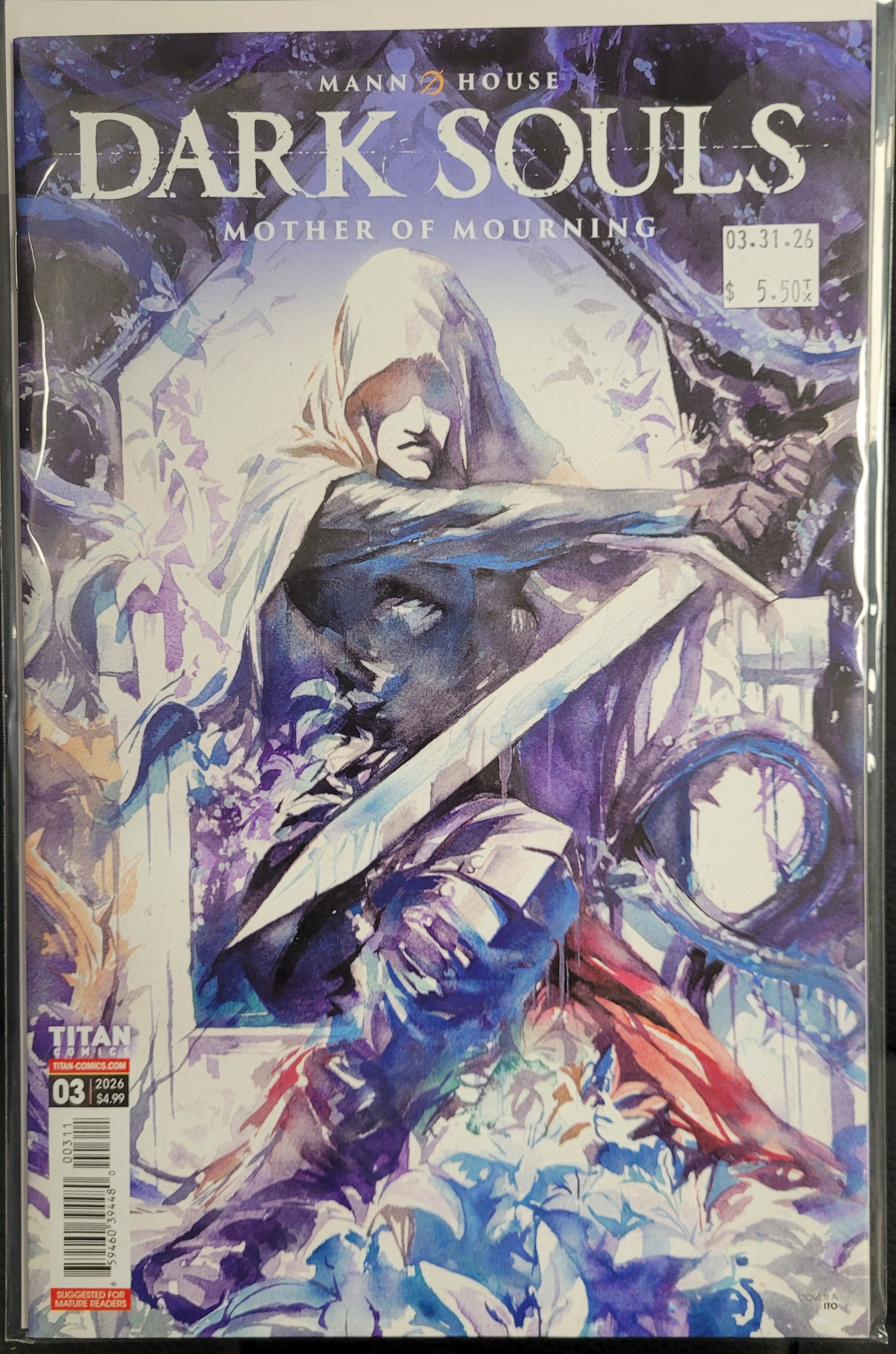 Titan Comics Dark Souls Mother of Mourning 3a Ito