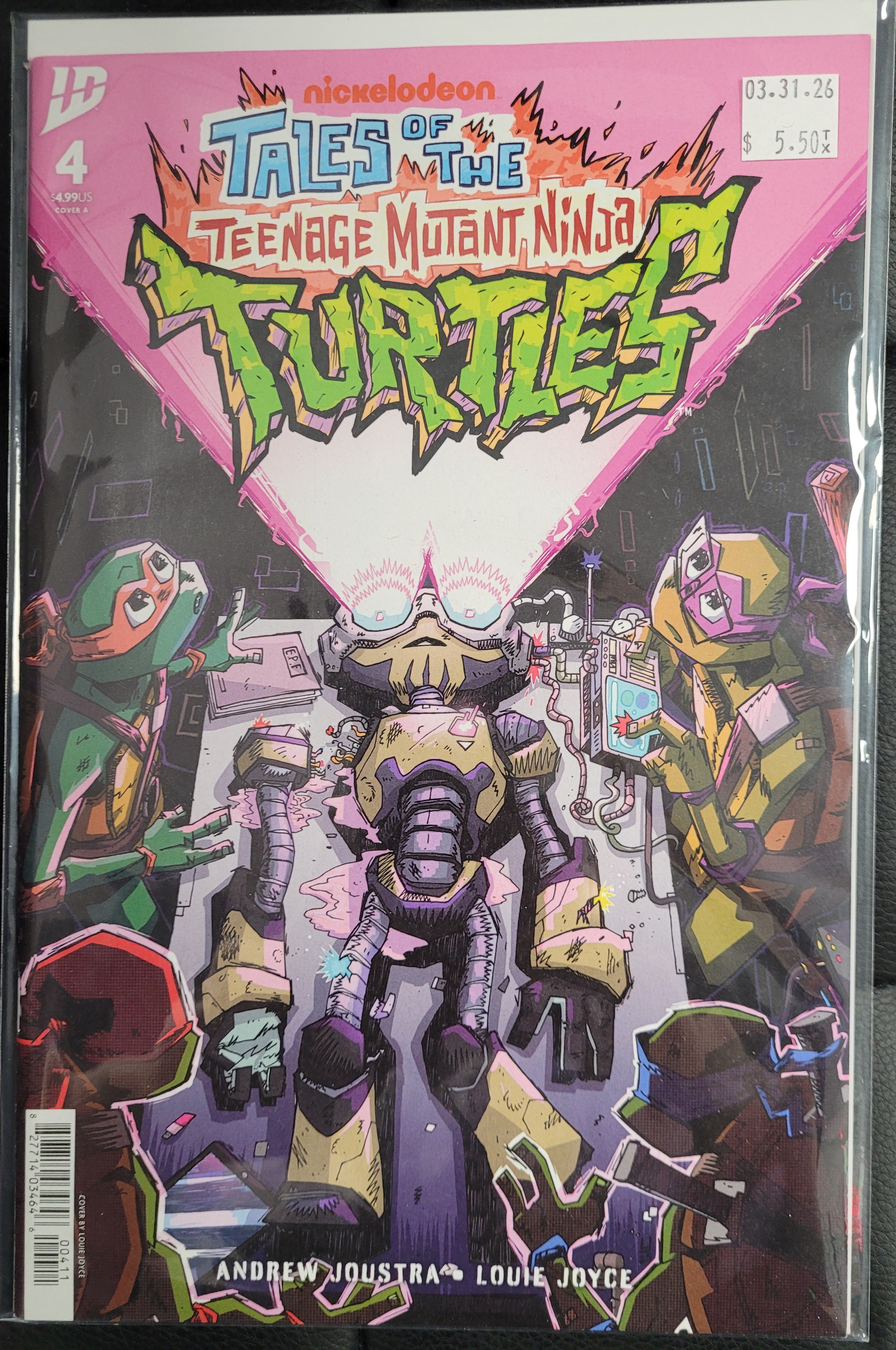 IDW Tales of the Teenage Mutant Ninja Turtles 4a Joyce