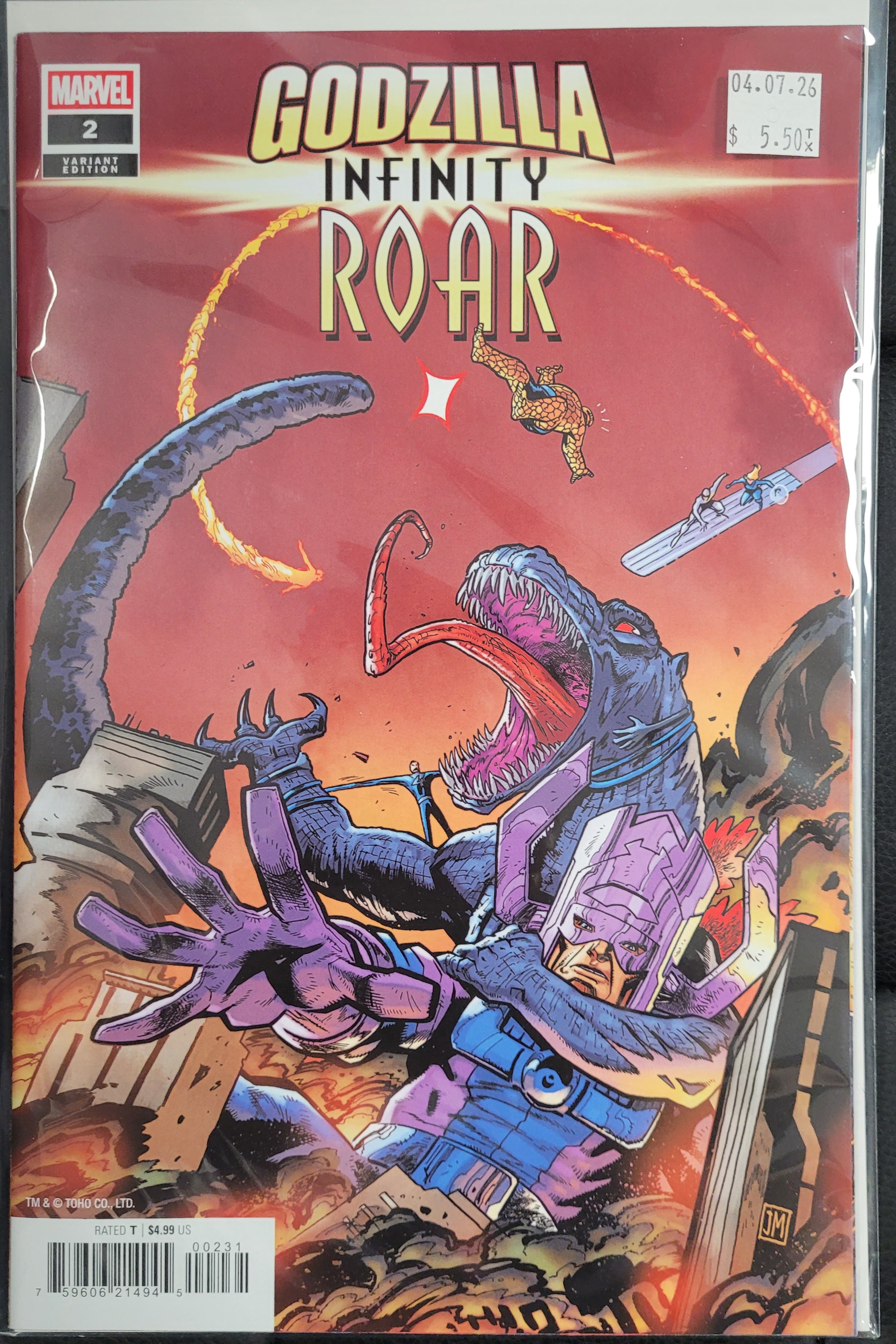 Marvel Godzilla Infinity Roar 2c Mason