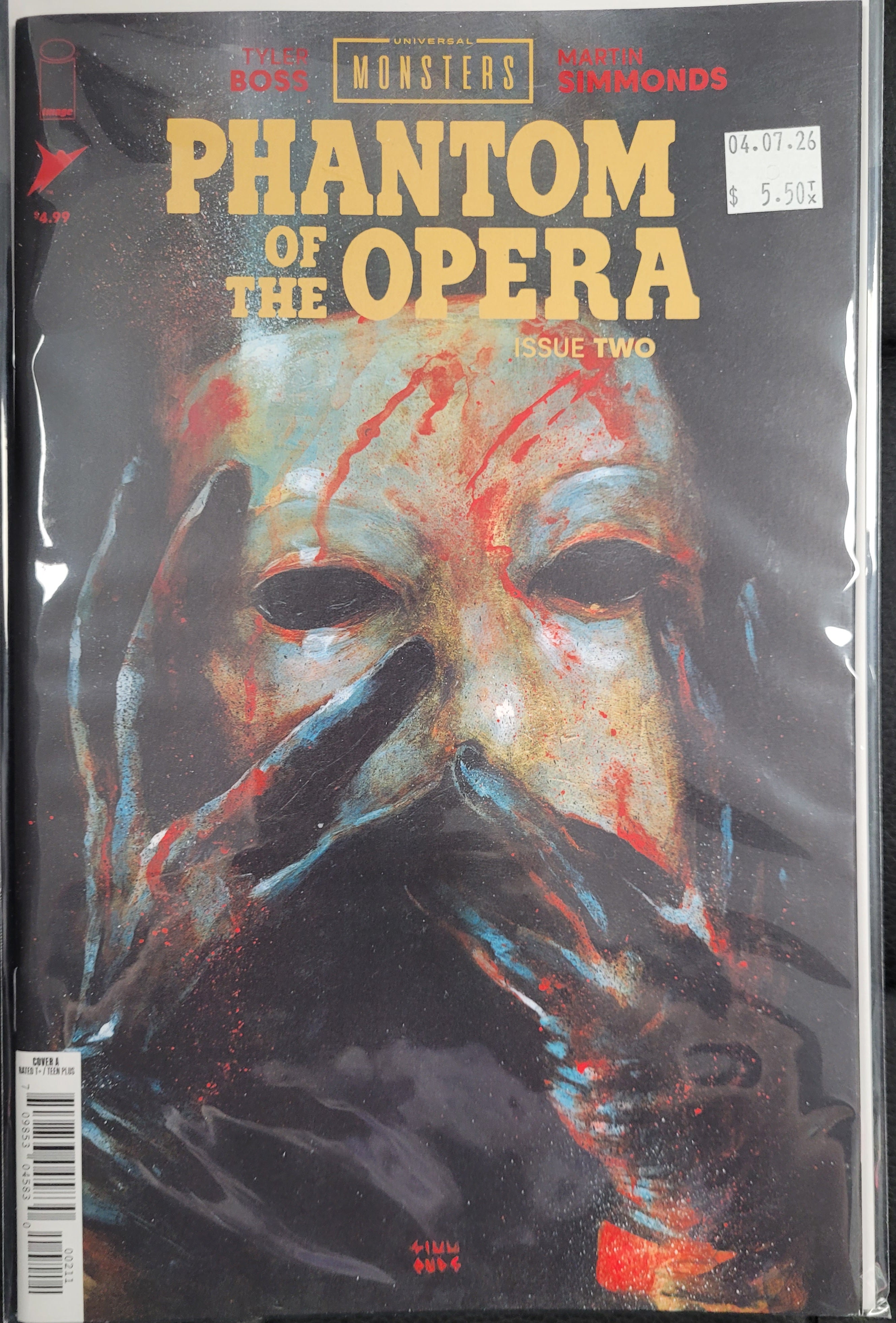 Image Universal Monsters Phantom of the Opera 2a Simmonds