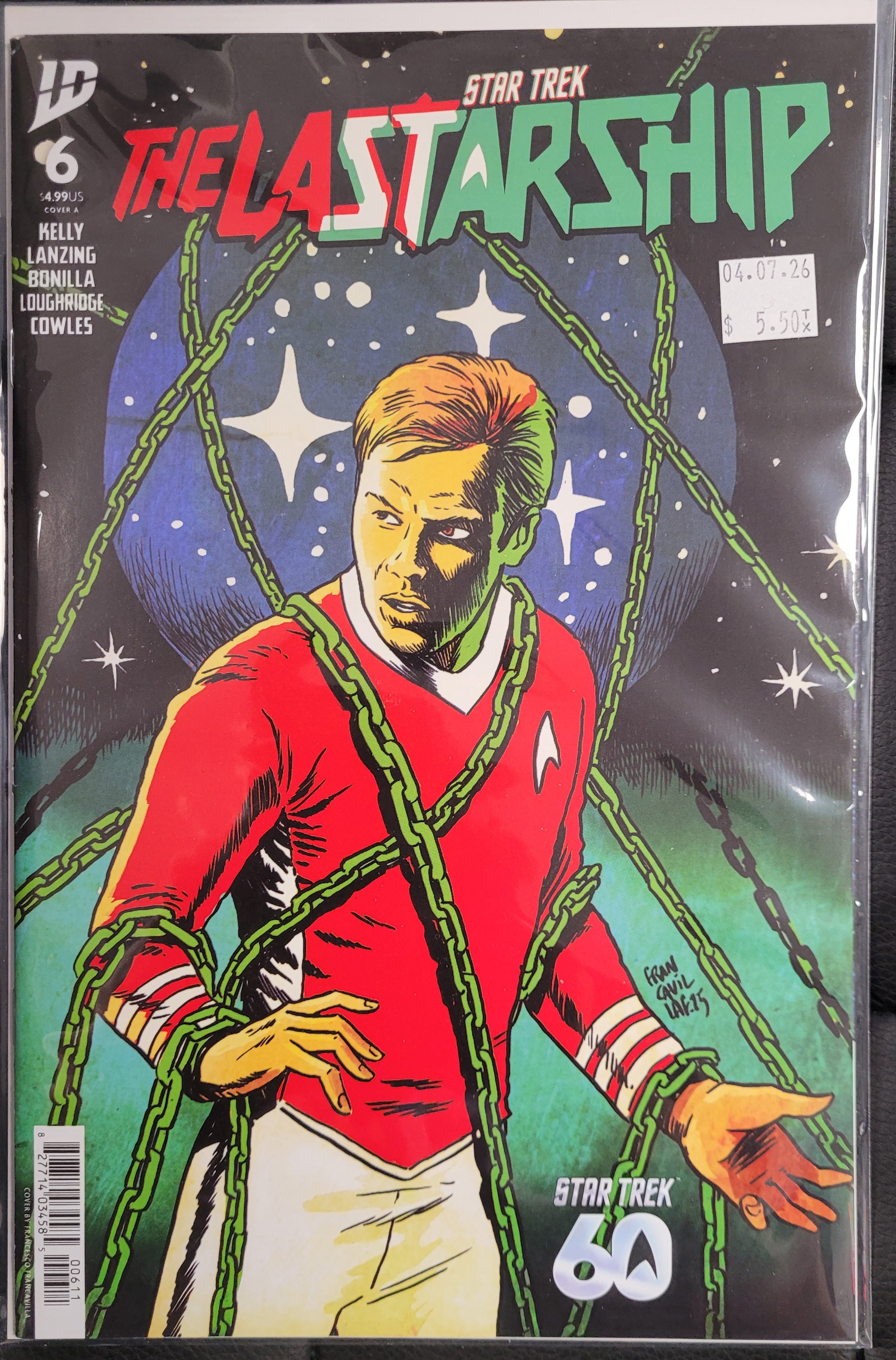 IDW Star Trek The Last Starship 6a Francavilla