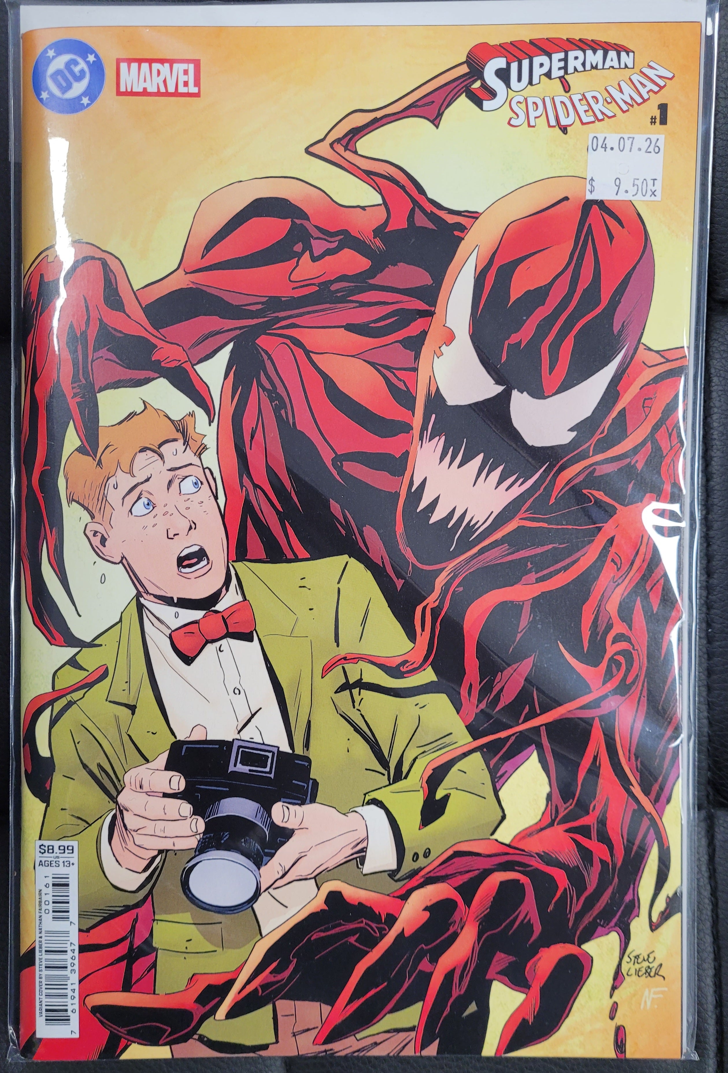 Superman/Spider-Man #1 Lieber