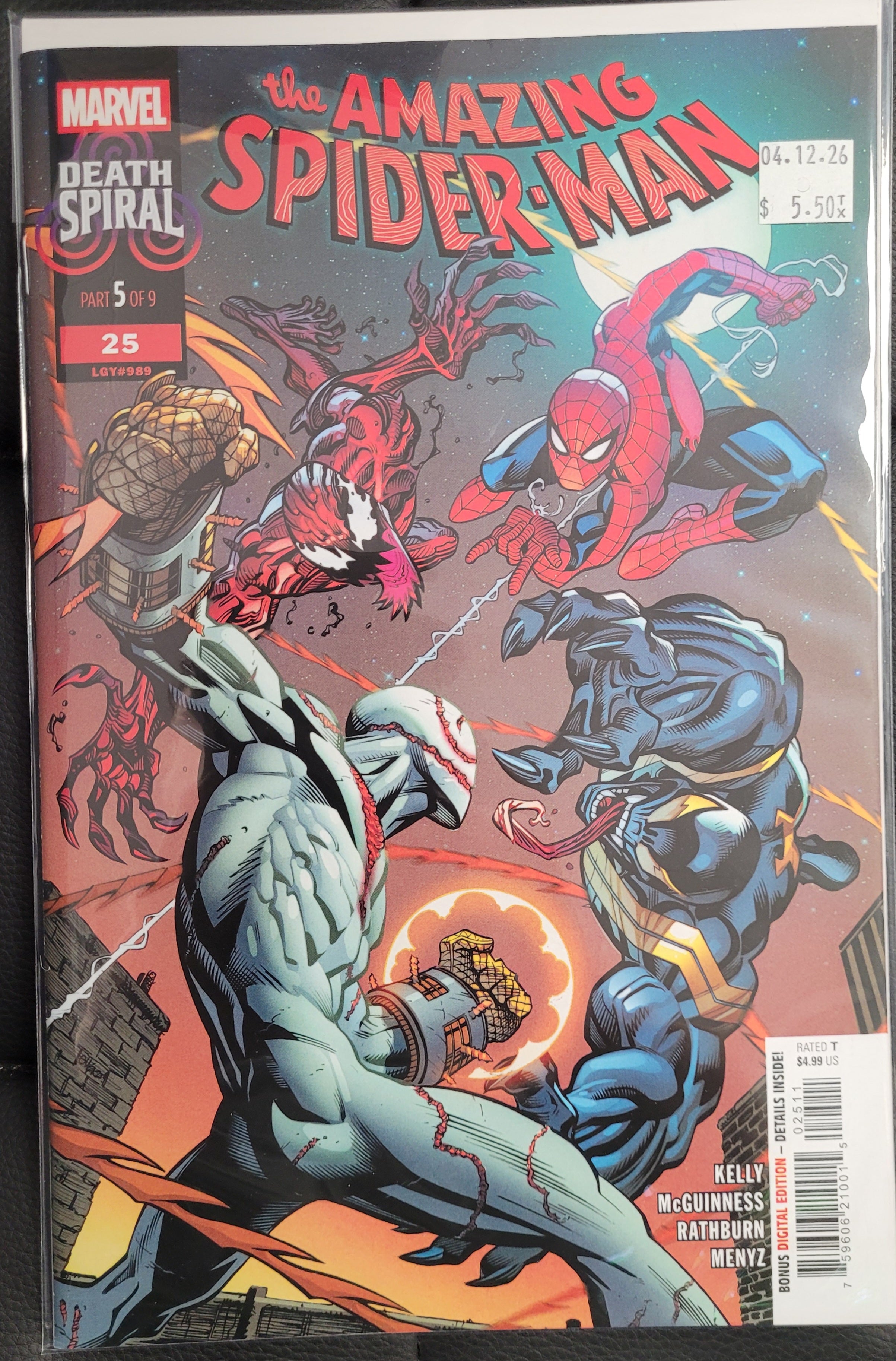 Marvel Amazing Spider-Man 25a McGuinness
