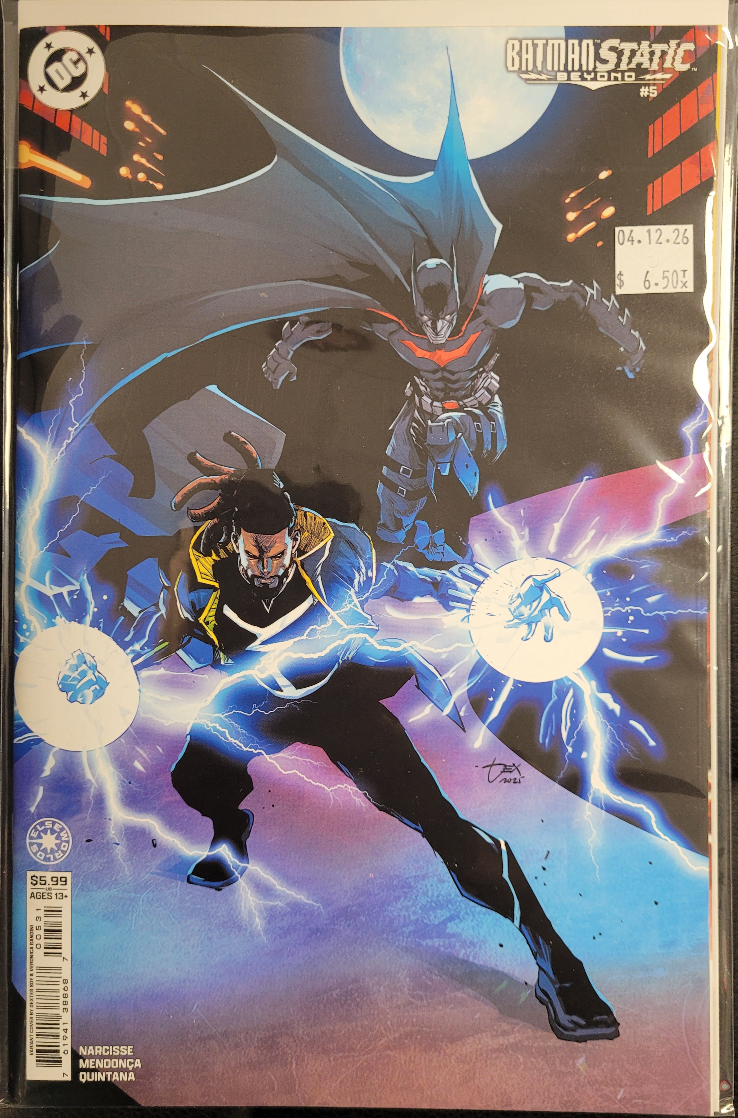 DC Batman Static Beyond 5c Soy