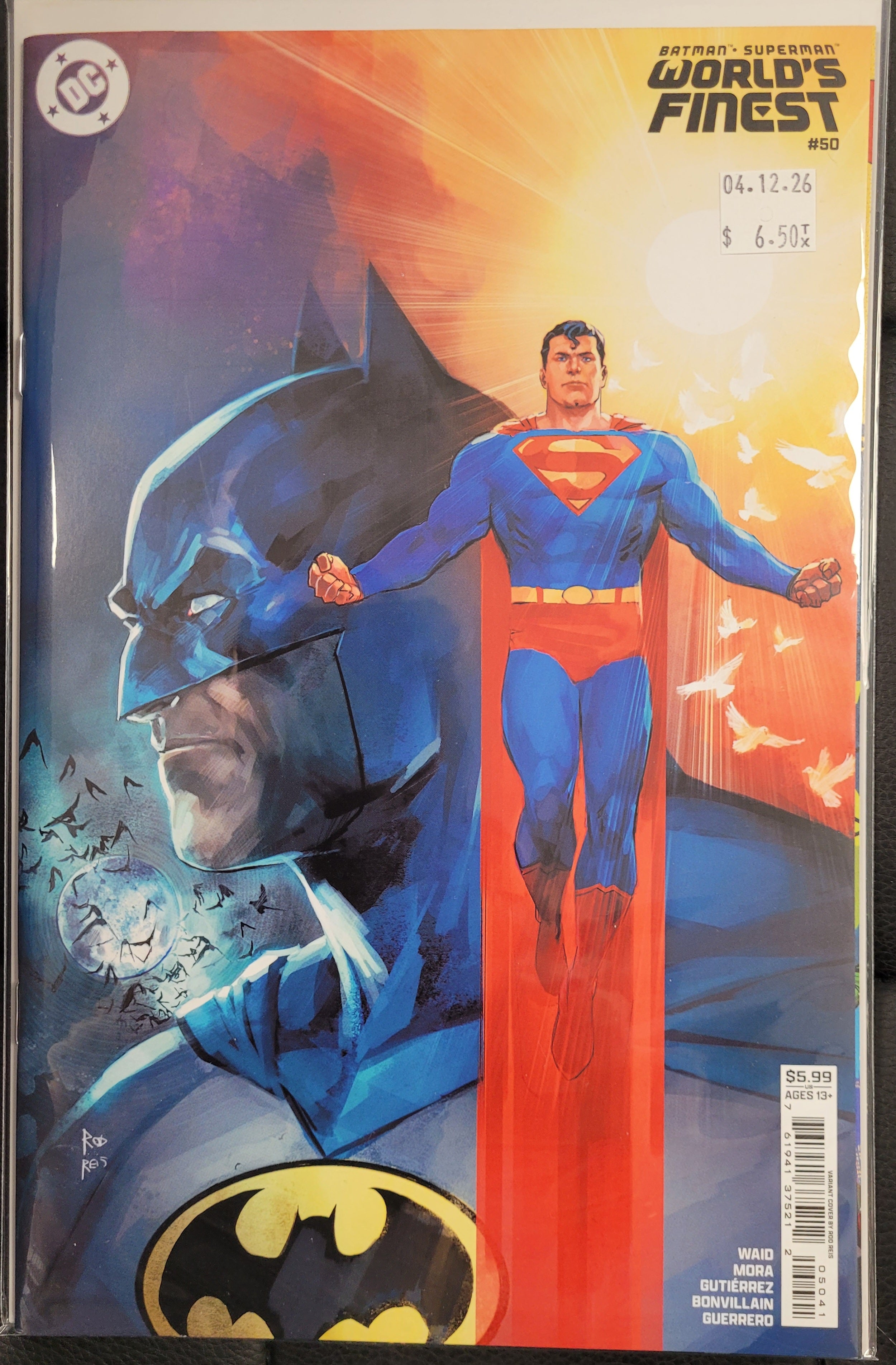 DC Batman Superman World's Finest 50d Reis