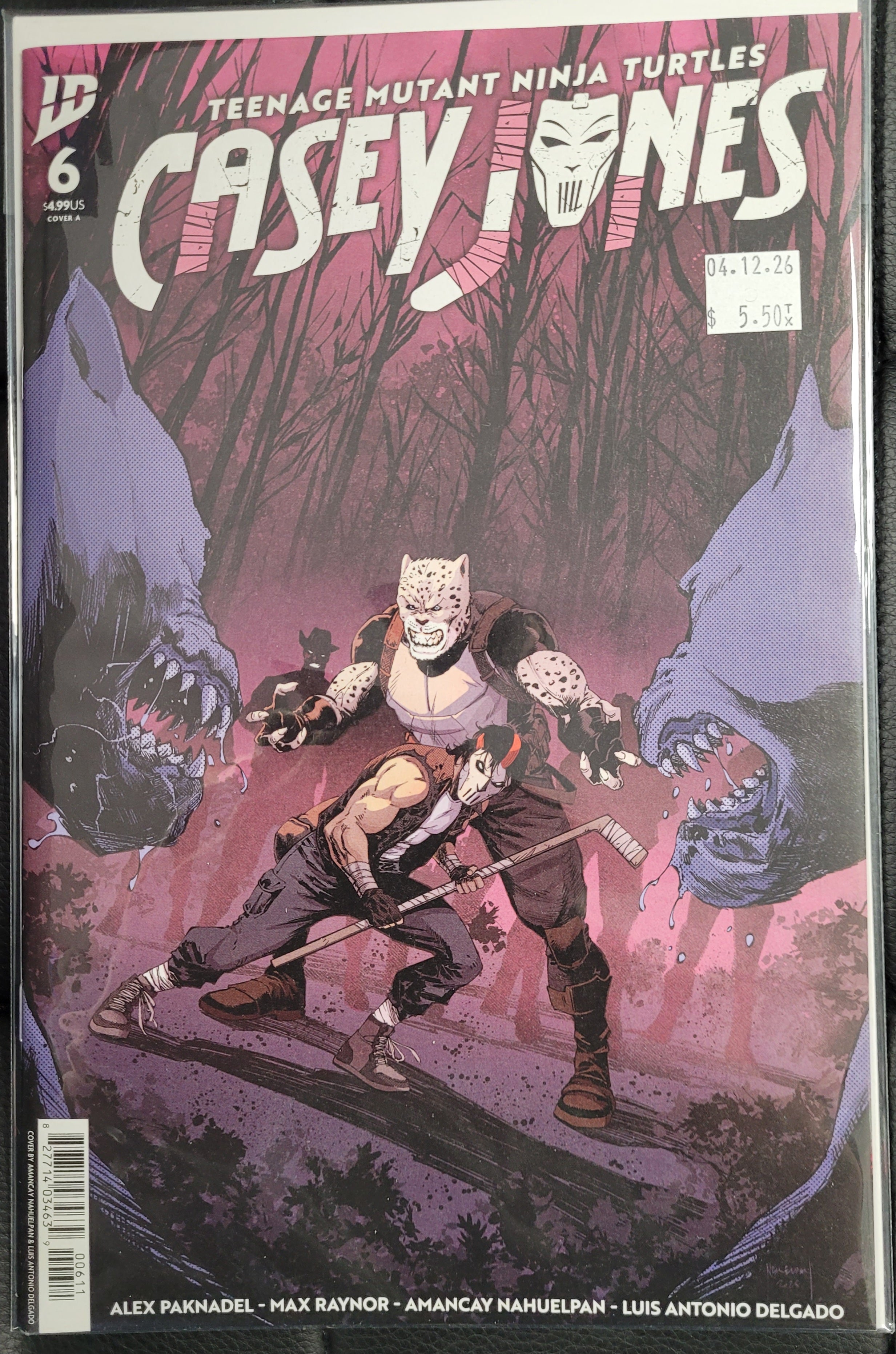 IDW TMNT Casey Jones 6a Nahuelpan
