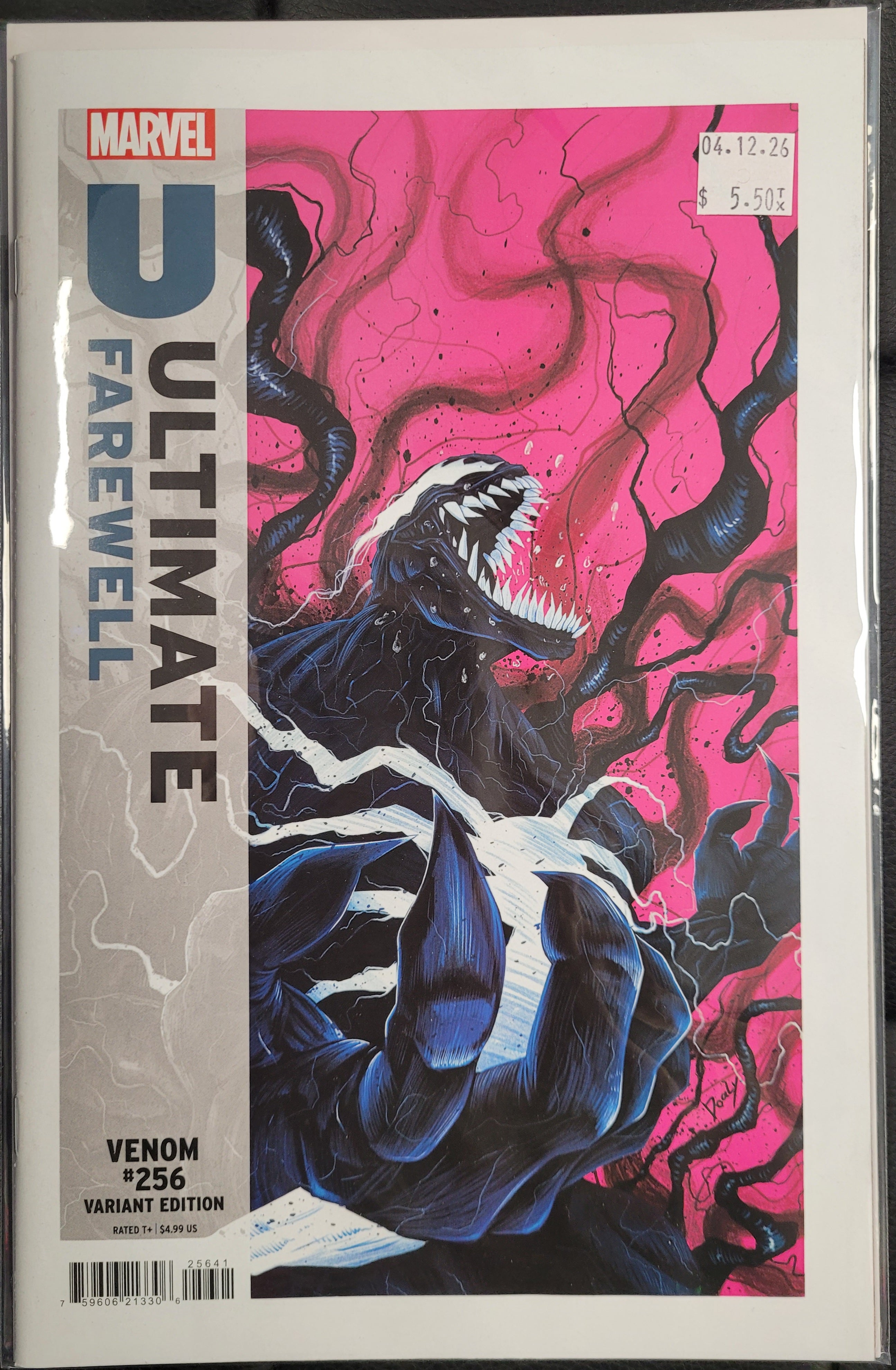 Marvel Venom 256d Ultimate Farewell