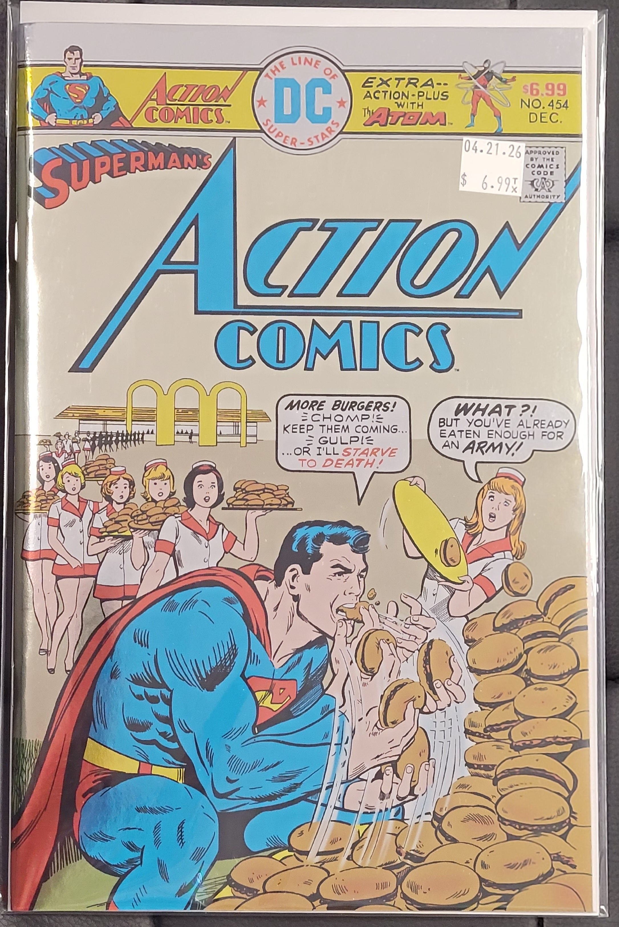 DC Action Comics 454c Facsimile Foil