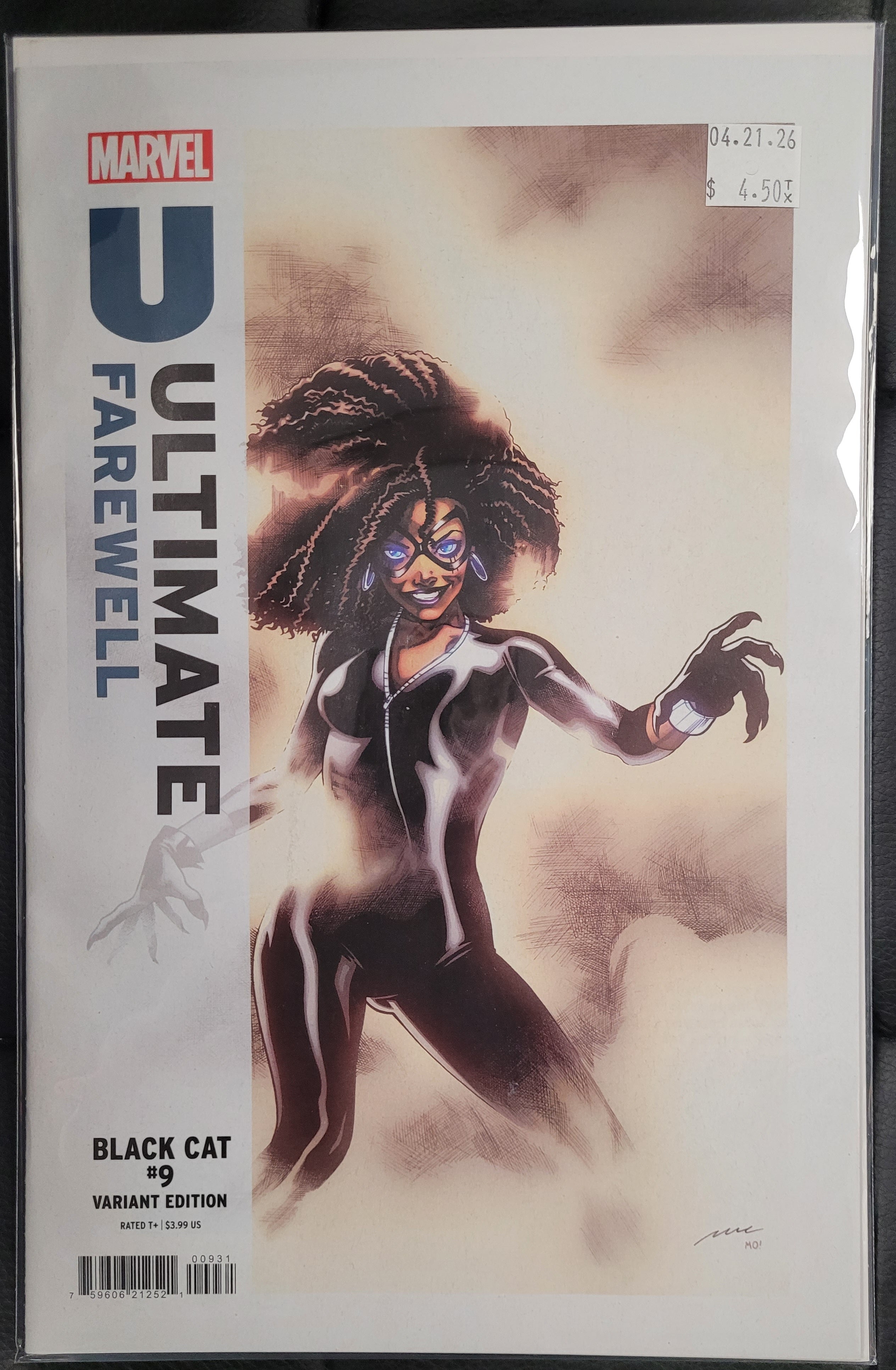 Marvel Black Cat 9c Ultimate Farewell