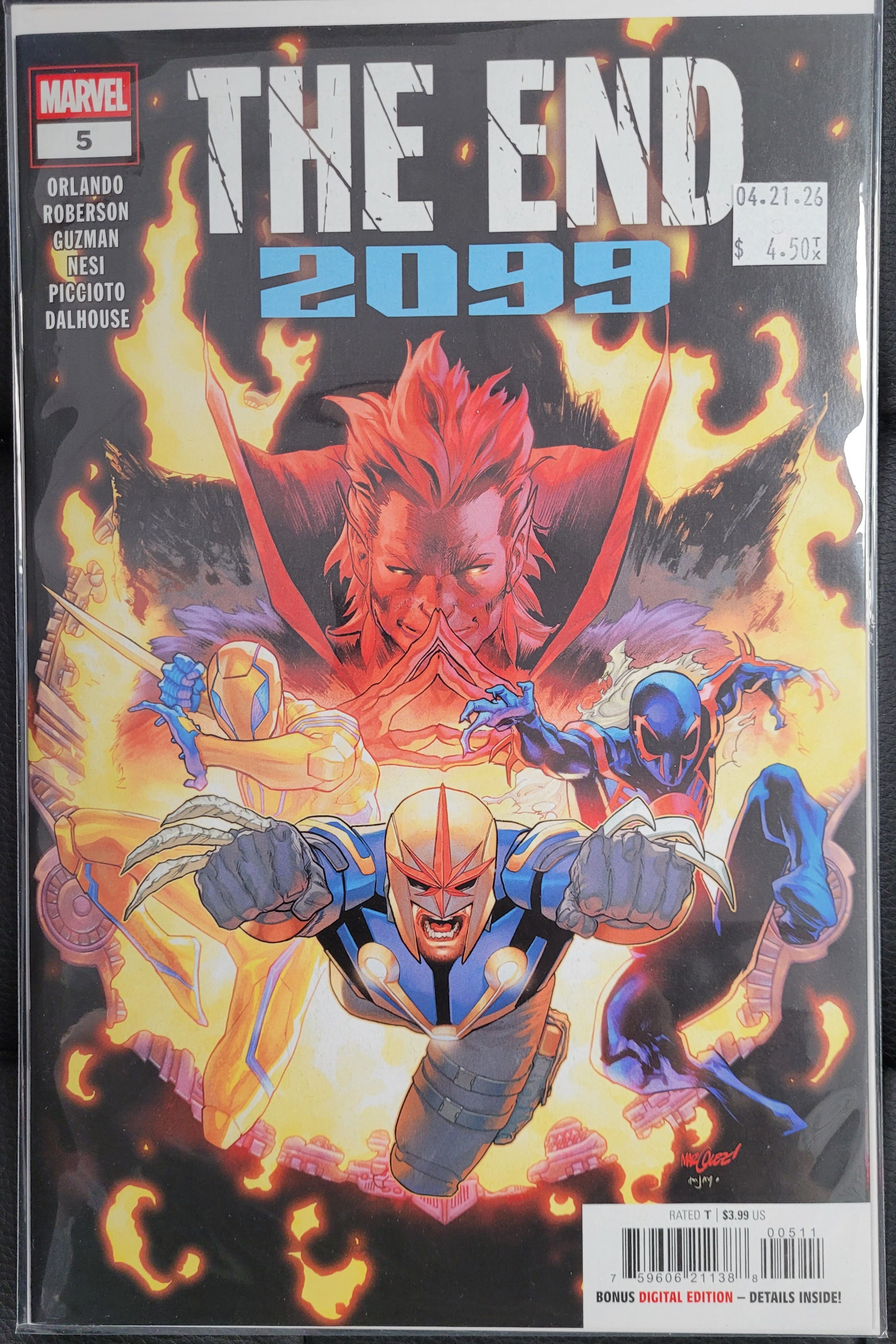 Marvel The End 2099 5a Marquez