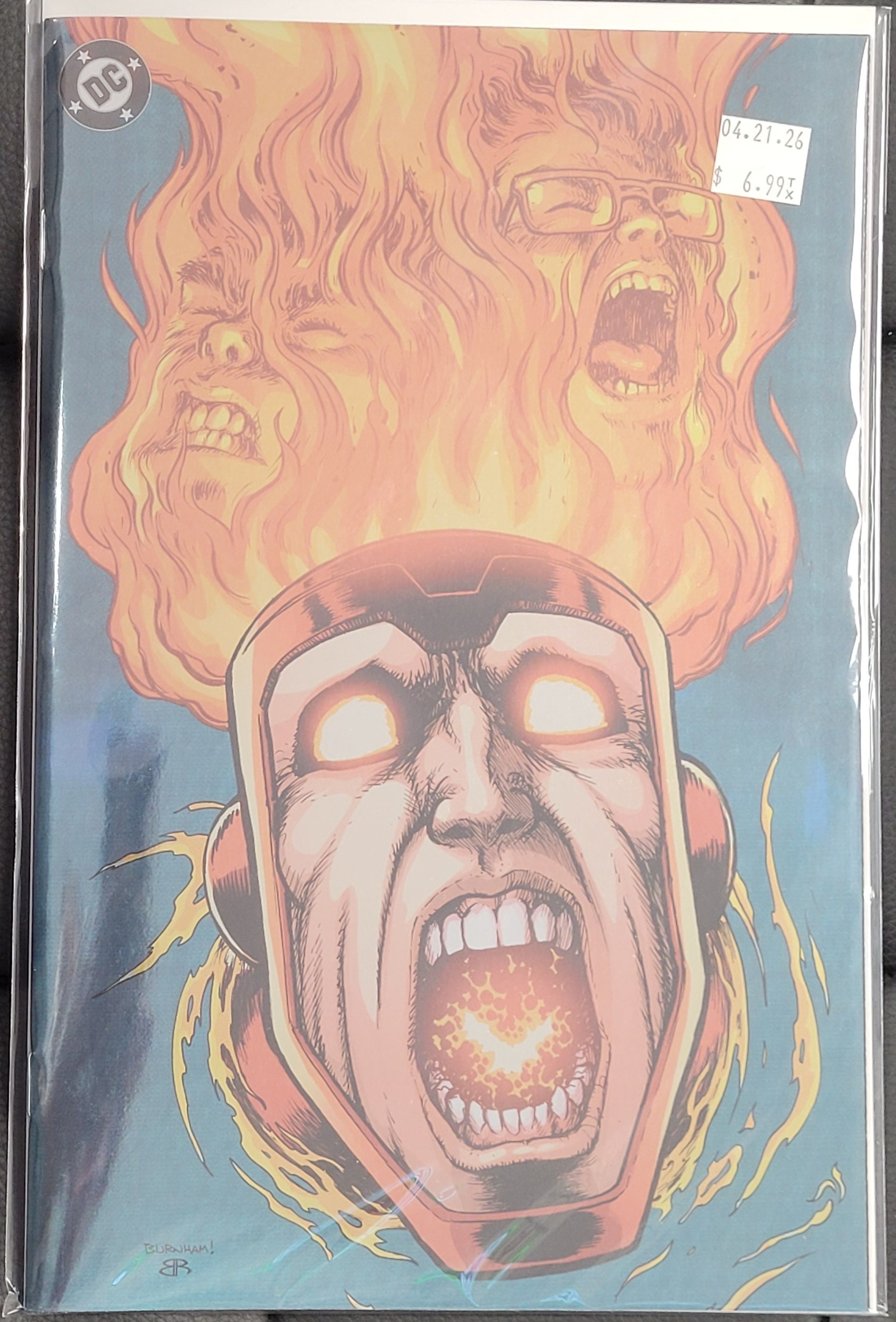 DC The Fury of Firestorm 1f Burnham Foil