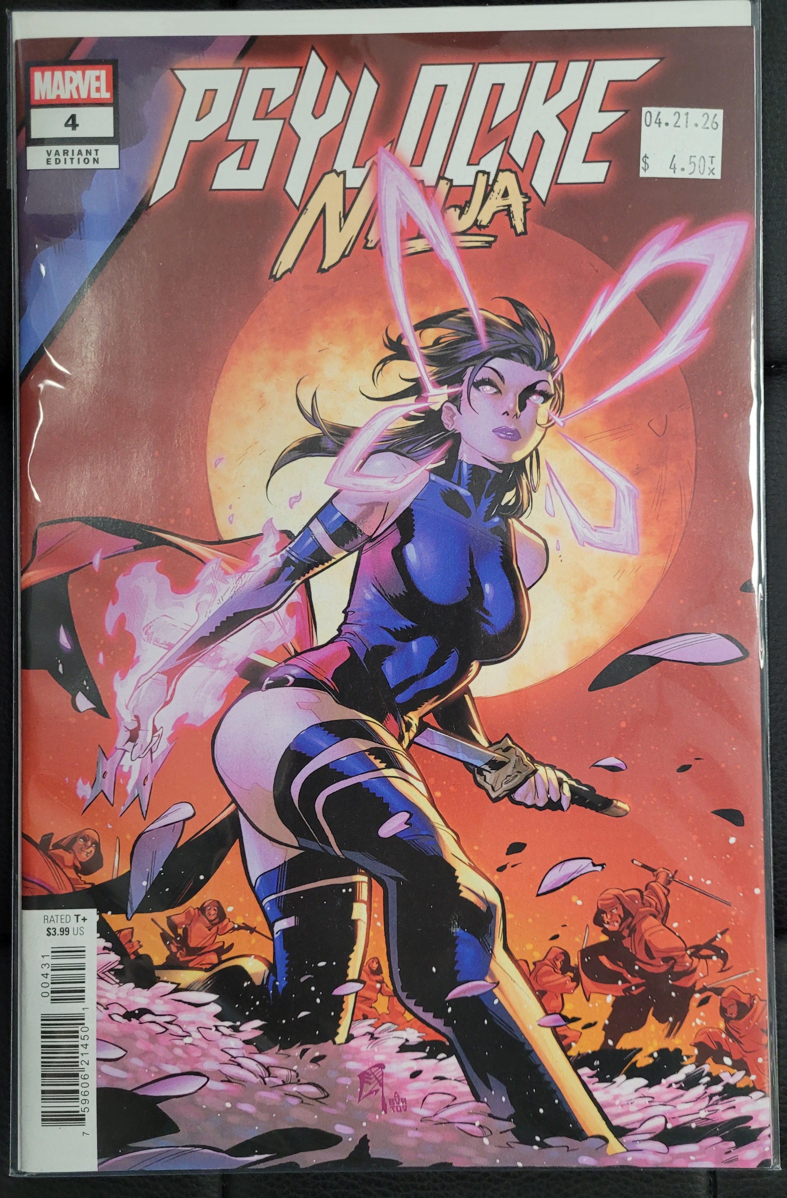 Marvel Psylocke Ninja 4c Villa