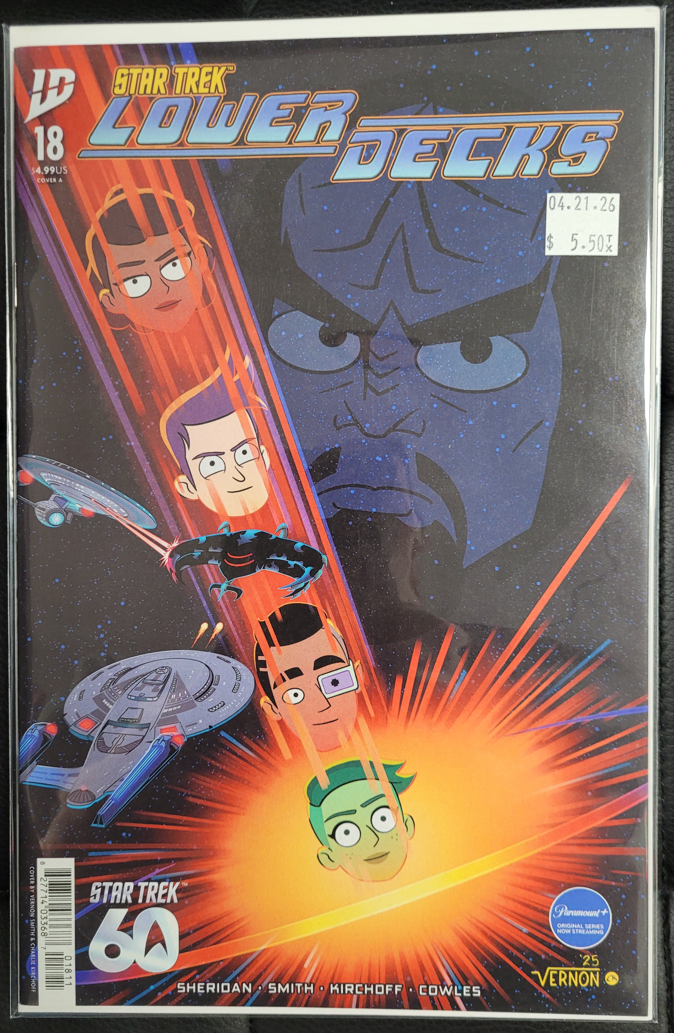 IDW Star Trek Lower Decks 18a Smith