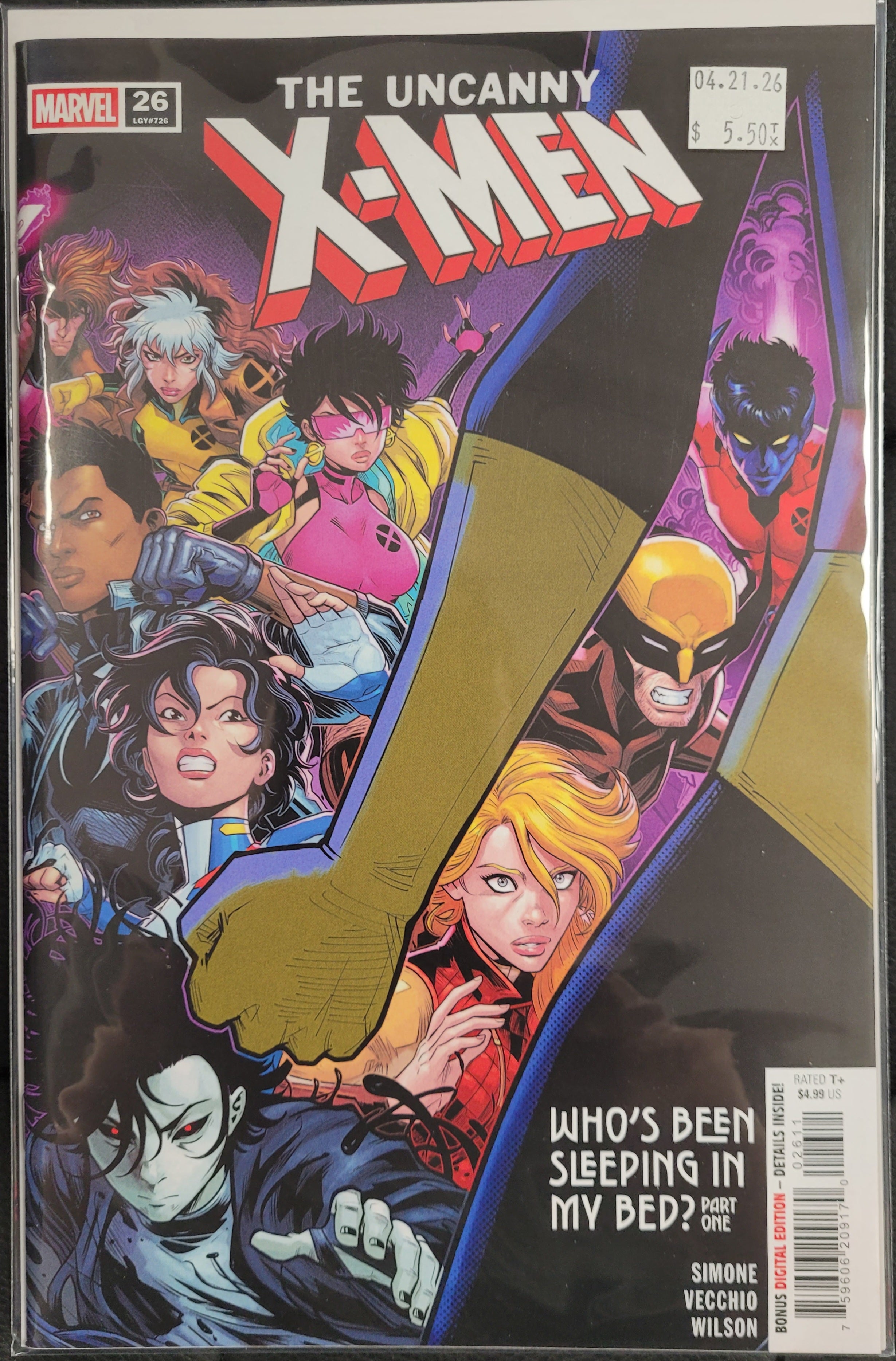 Marvel Uncanny X-Men 26a Marquez