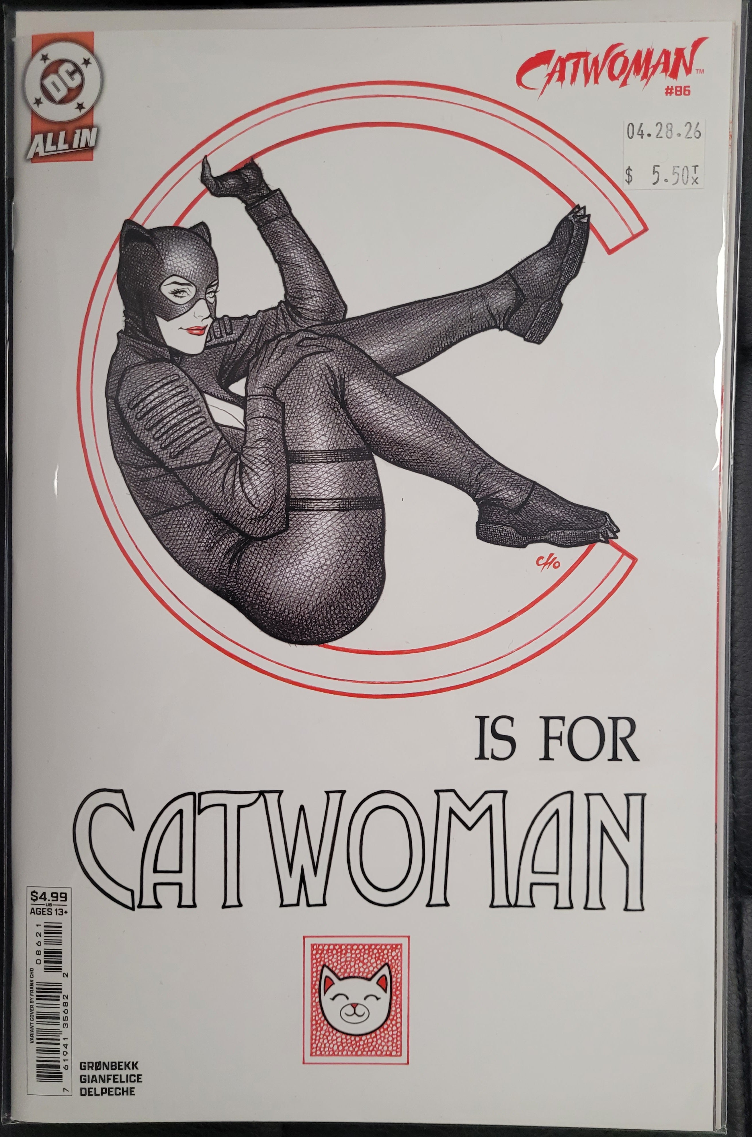 DC Catwoman 86b Cho
