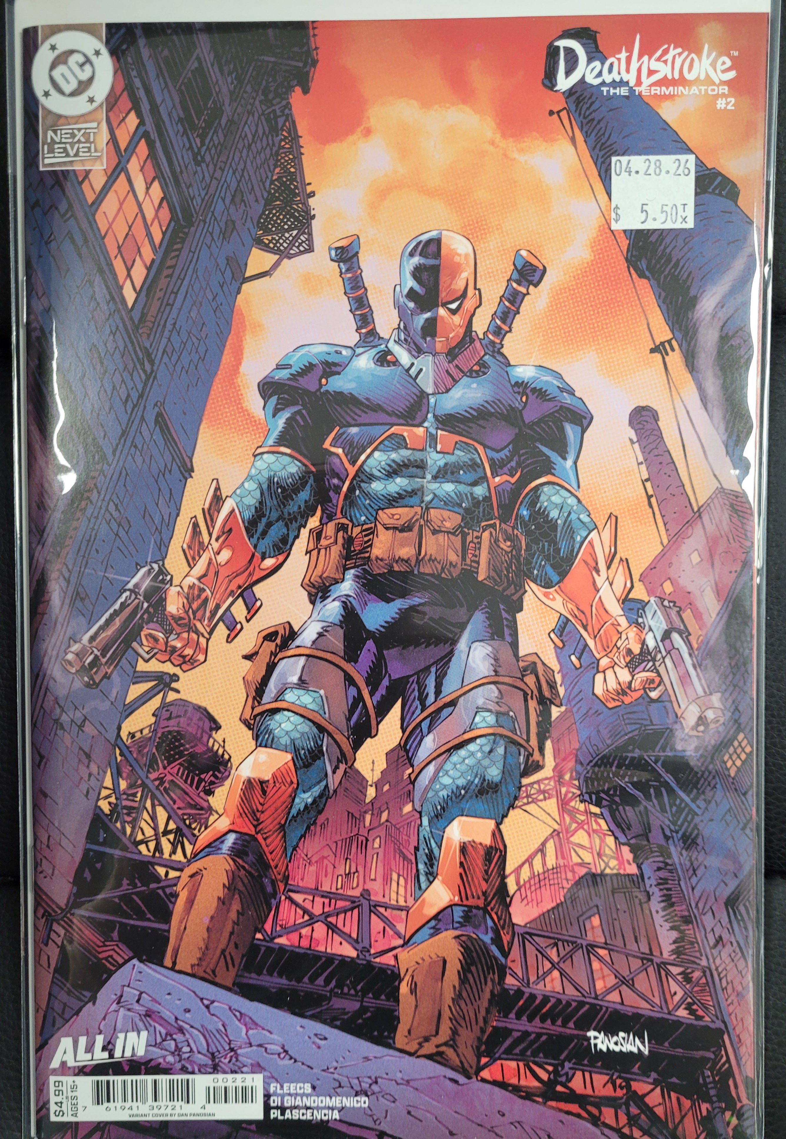 DC Deathstroke the Terminator 2b Panosian