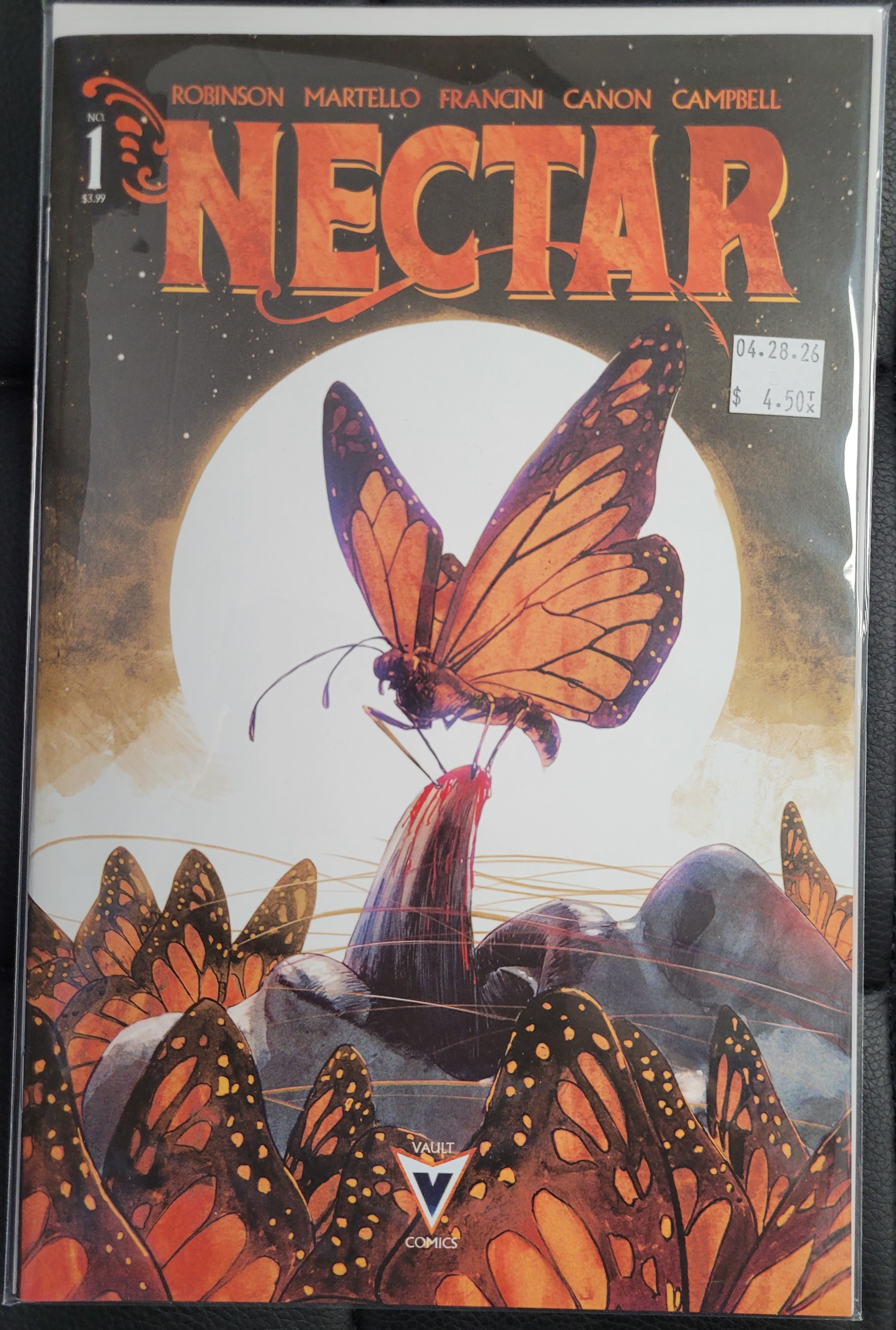 Vault Comics Nectar 1a 2nd Print