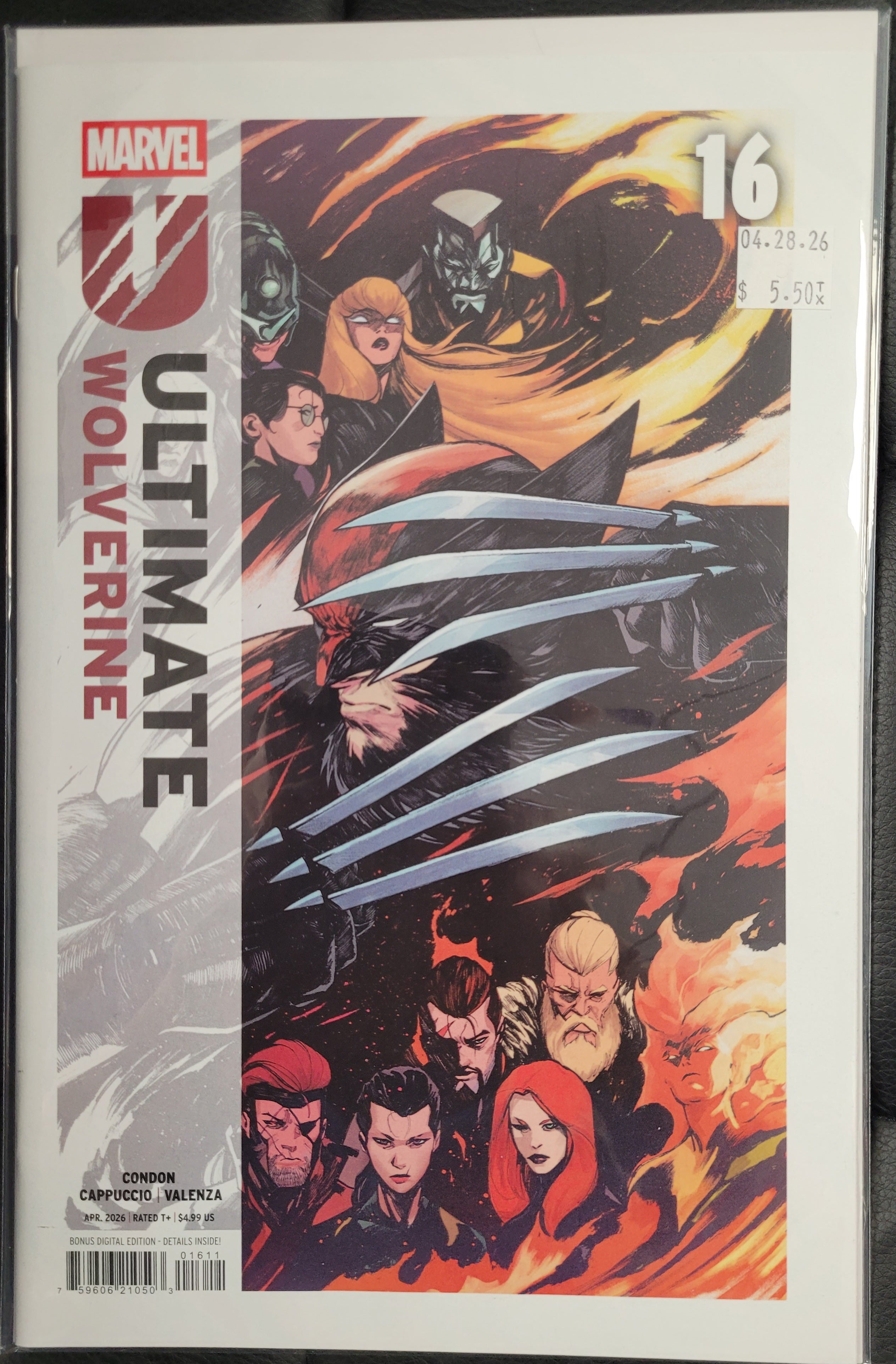 Marvel Ultimate Wolverine 16a Cappuccio