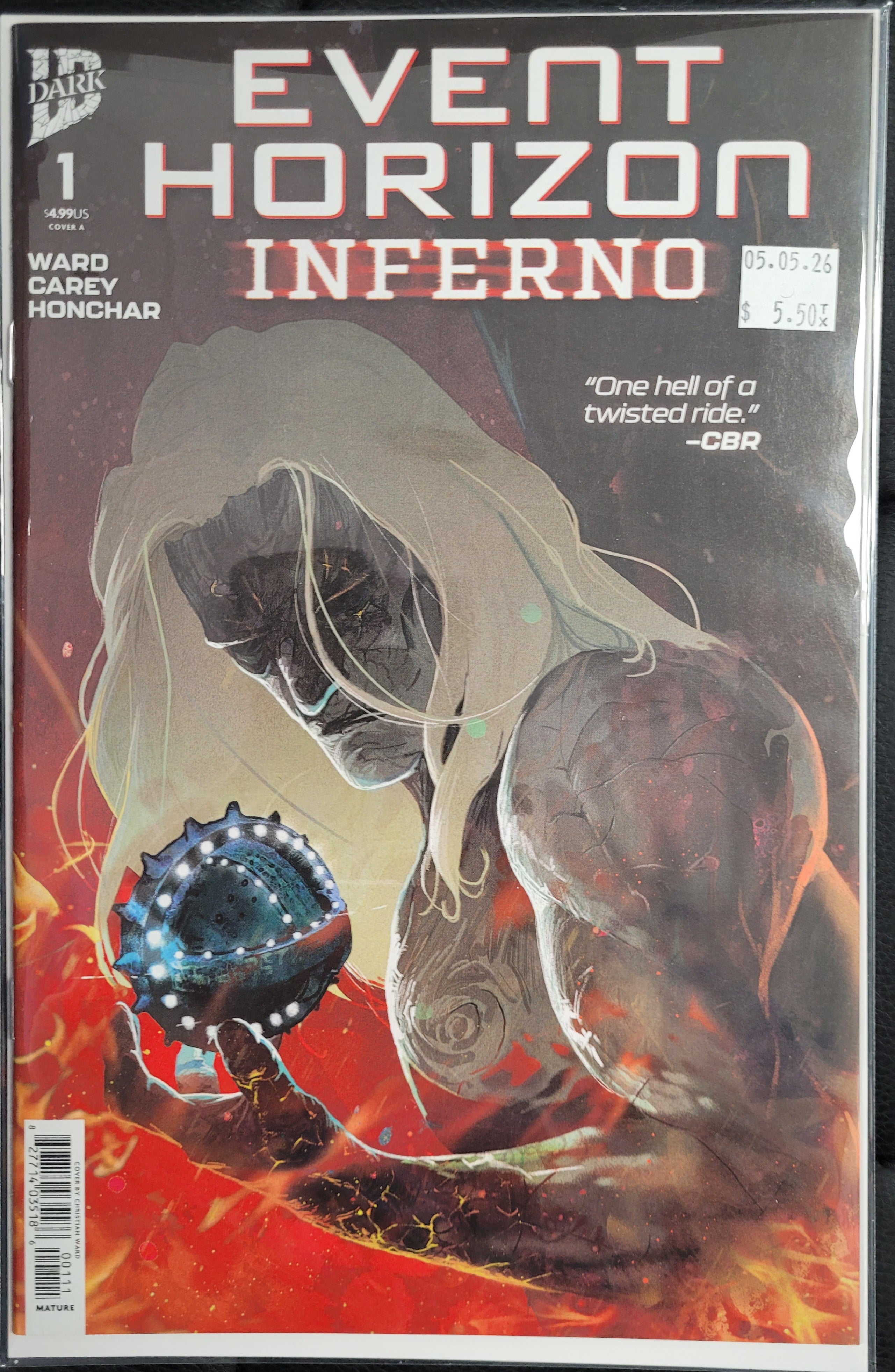 IDW Event Horizon Inferno 1a Ward