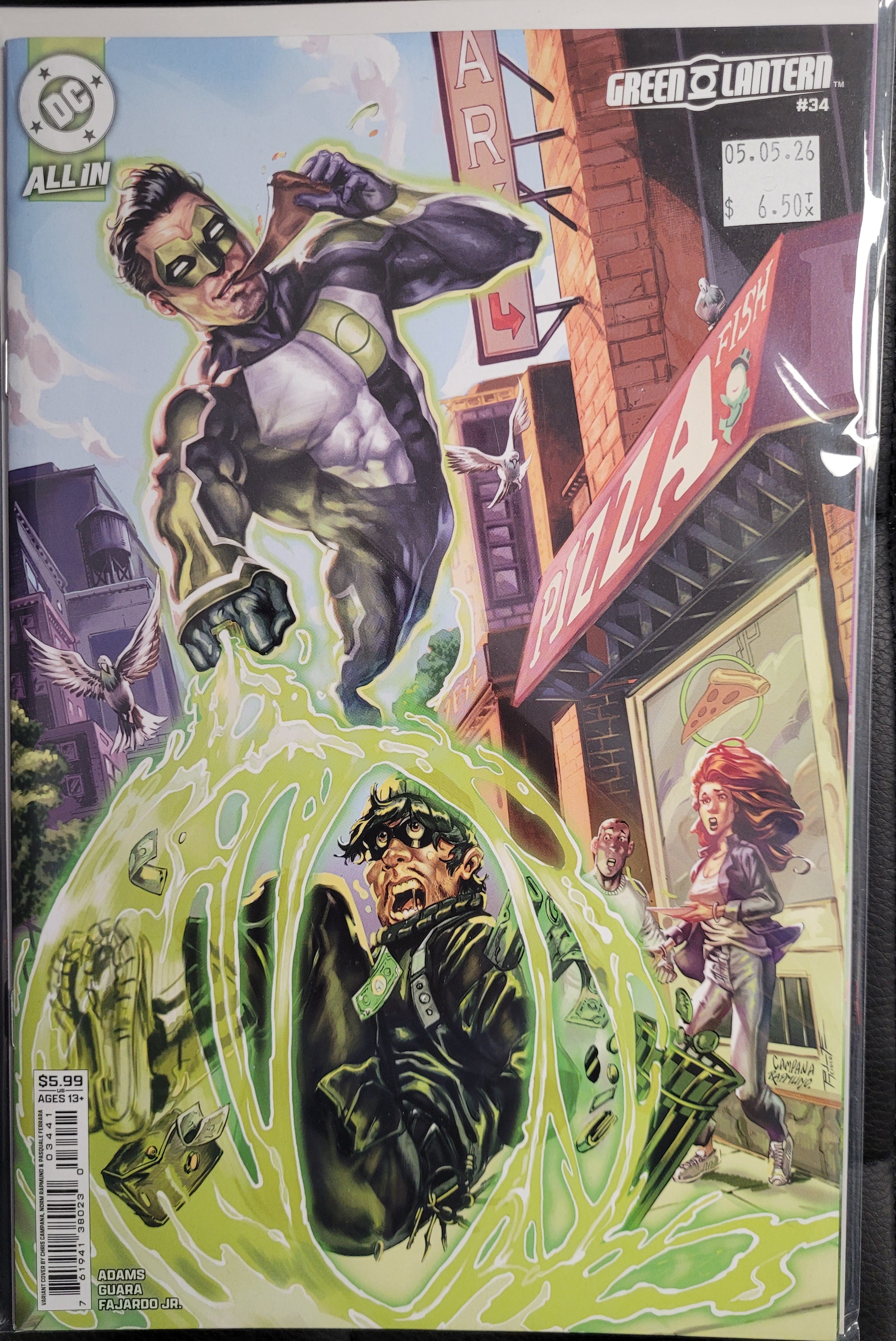 DC Green Lantern 34d Campana