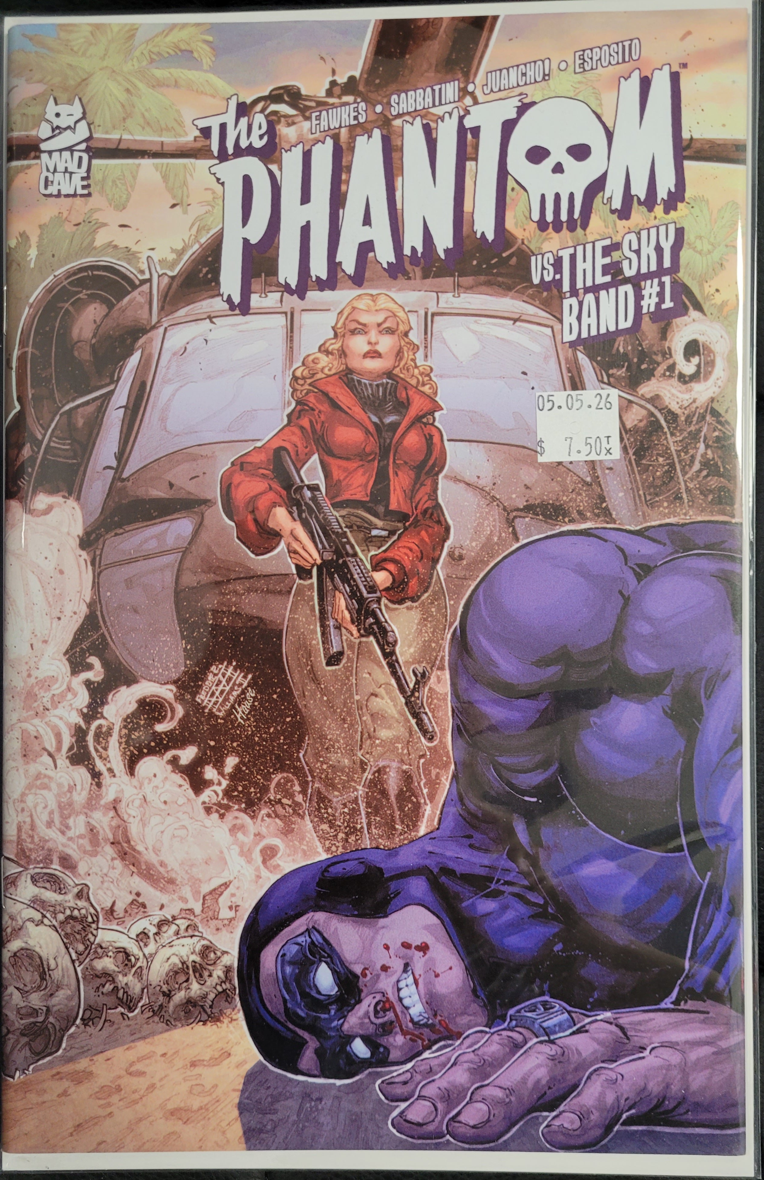Mad Cave The Phantom vs The Sky Band 1b Williams