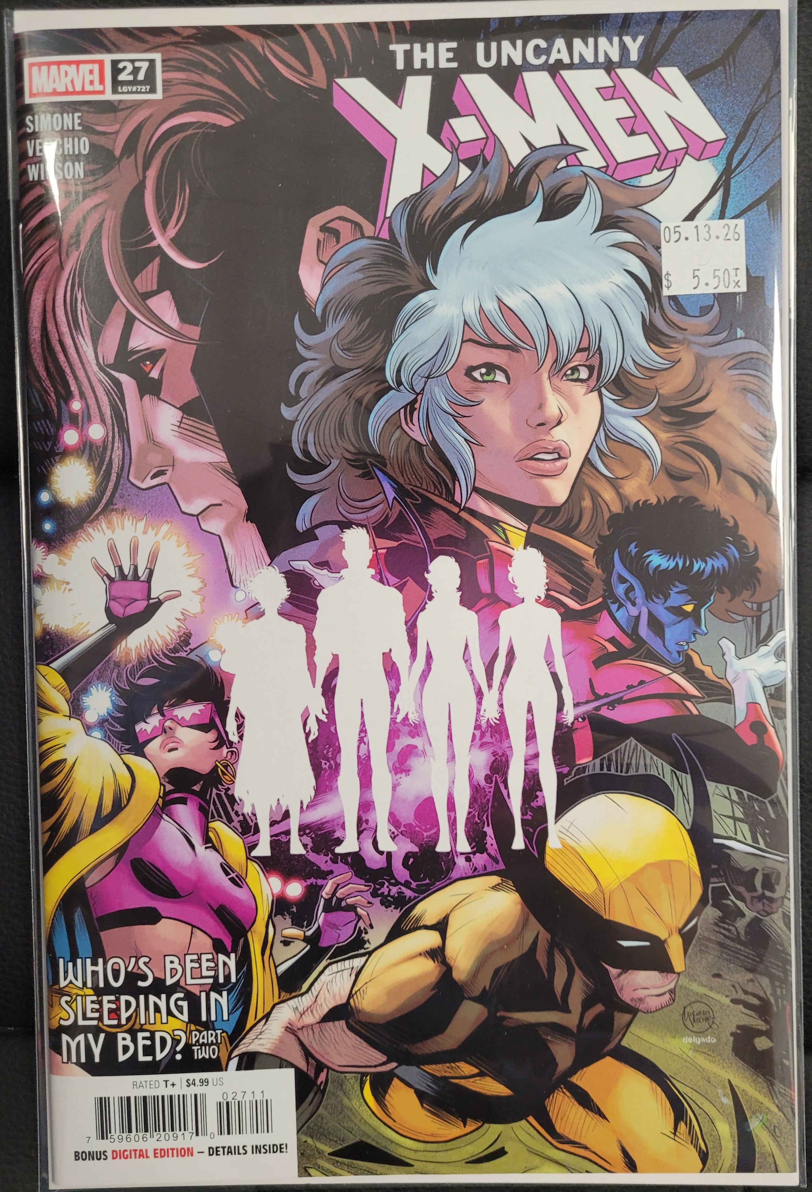 Marvel Uncanny X-Men 27a Vecchio
