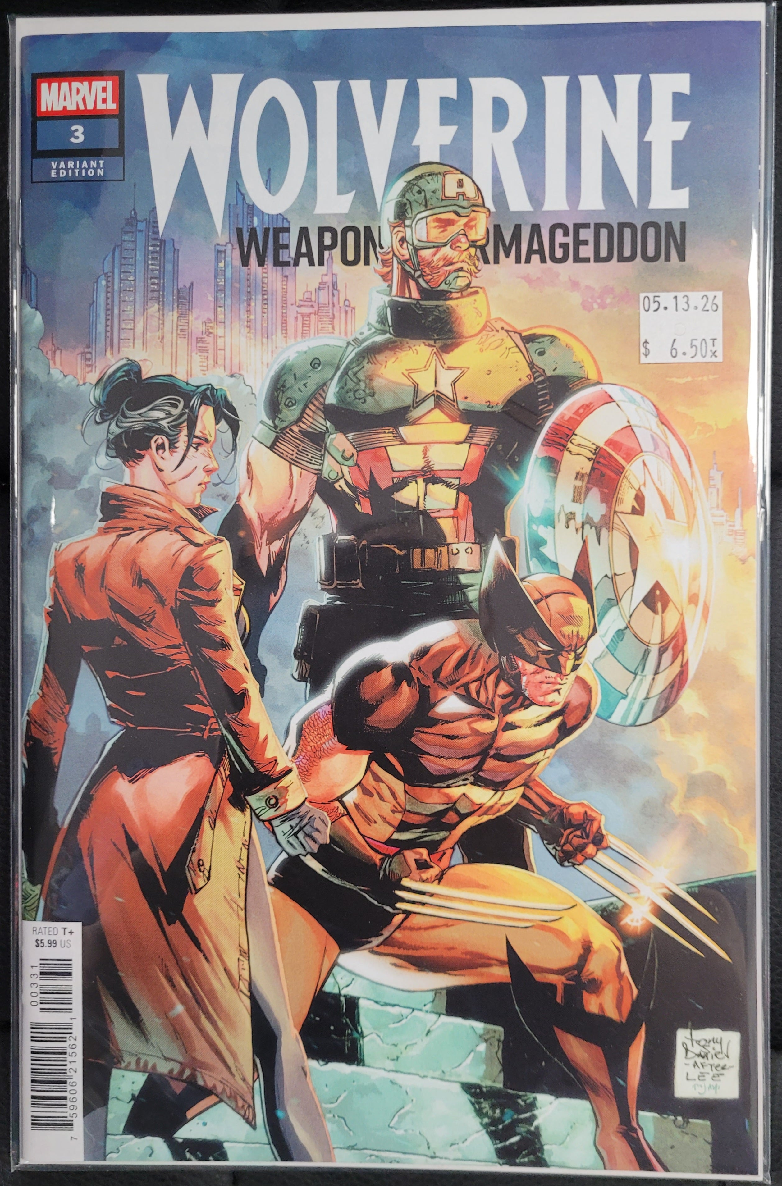 Marvel Wolverine Weapons of Armageddon 3c Daniel