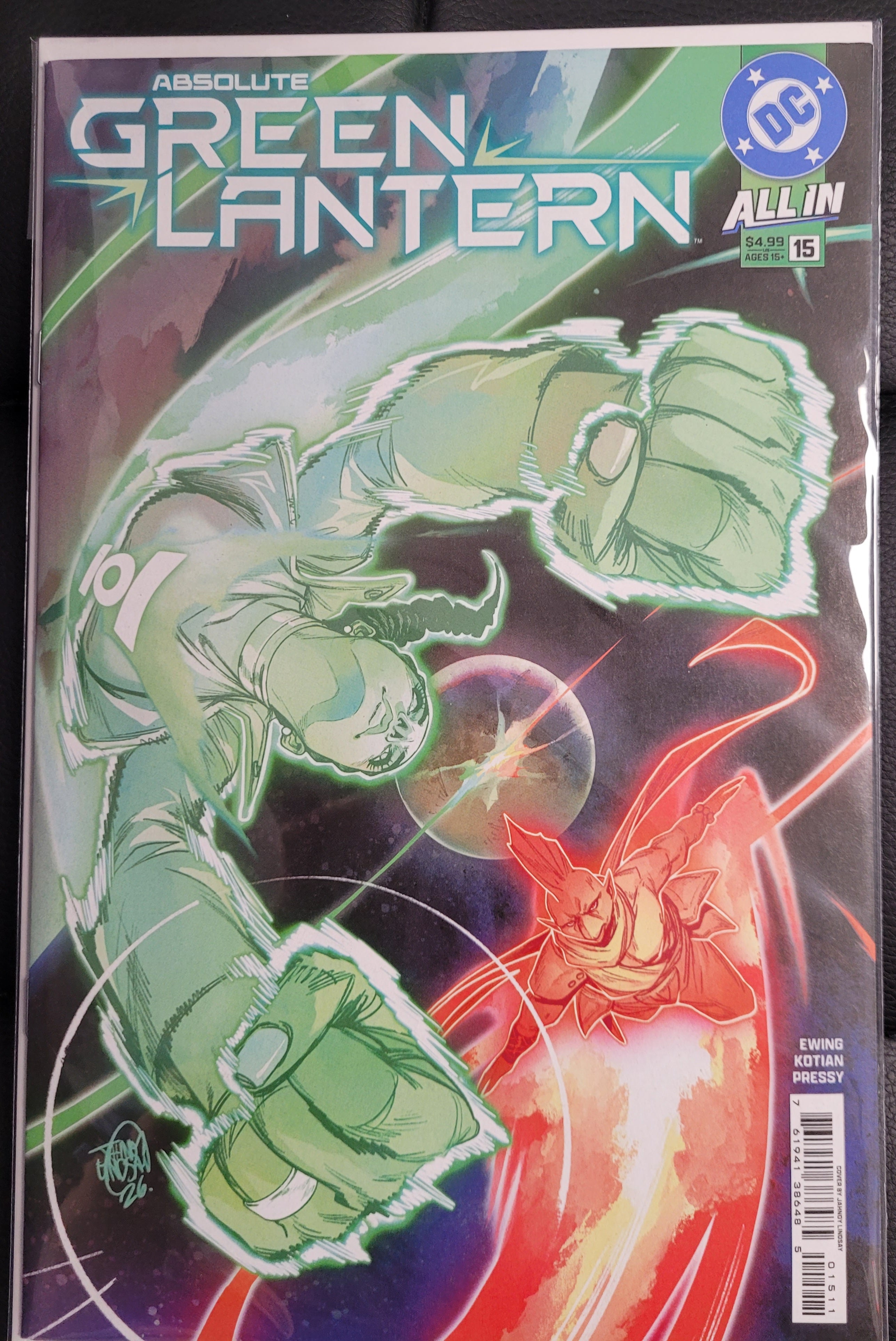 DC Absolute Green Lantern 15a Lindsay