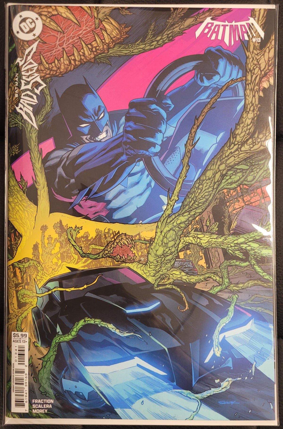 BATMAN #13 CVR D RYAN SOOK CARD STOCK VAR (BATMAN BAD SEEDS) CB (09/02/2026)