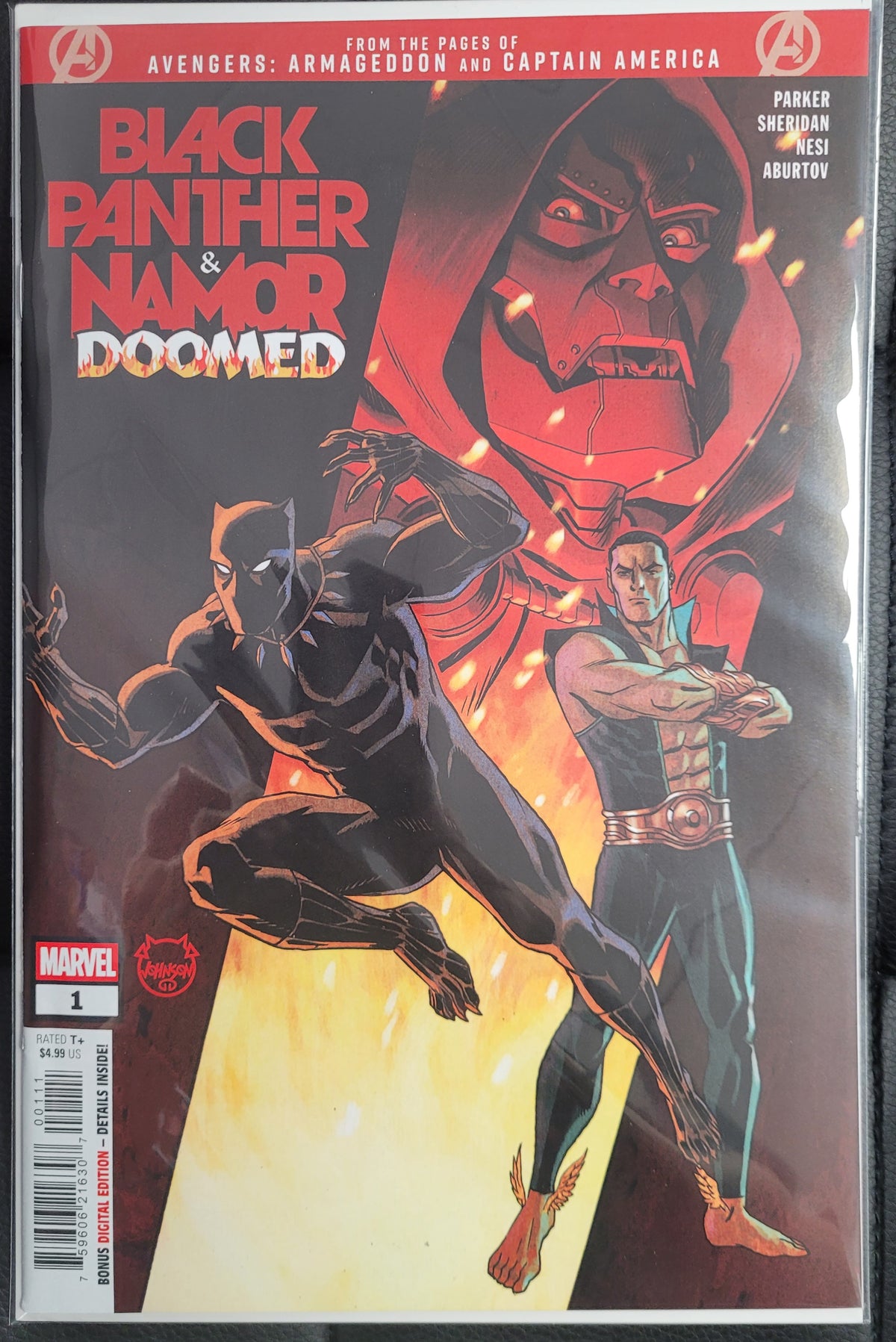 BLACK PANTHER/NAMOR: DOOMED #1 CB (09/02/2026)