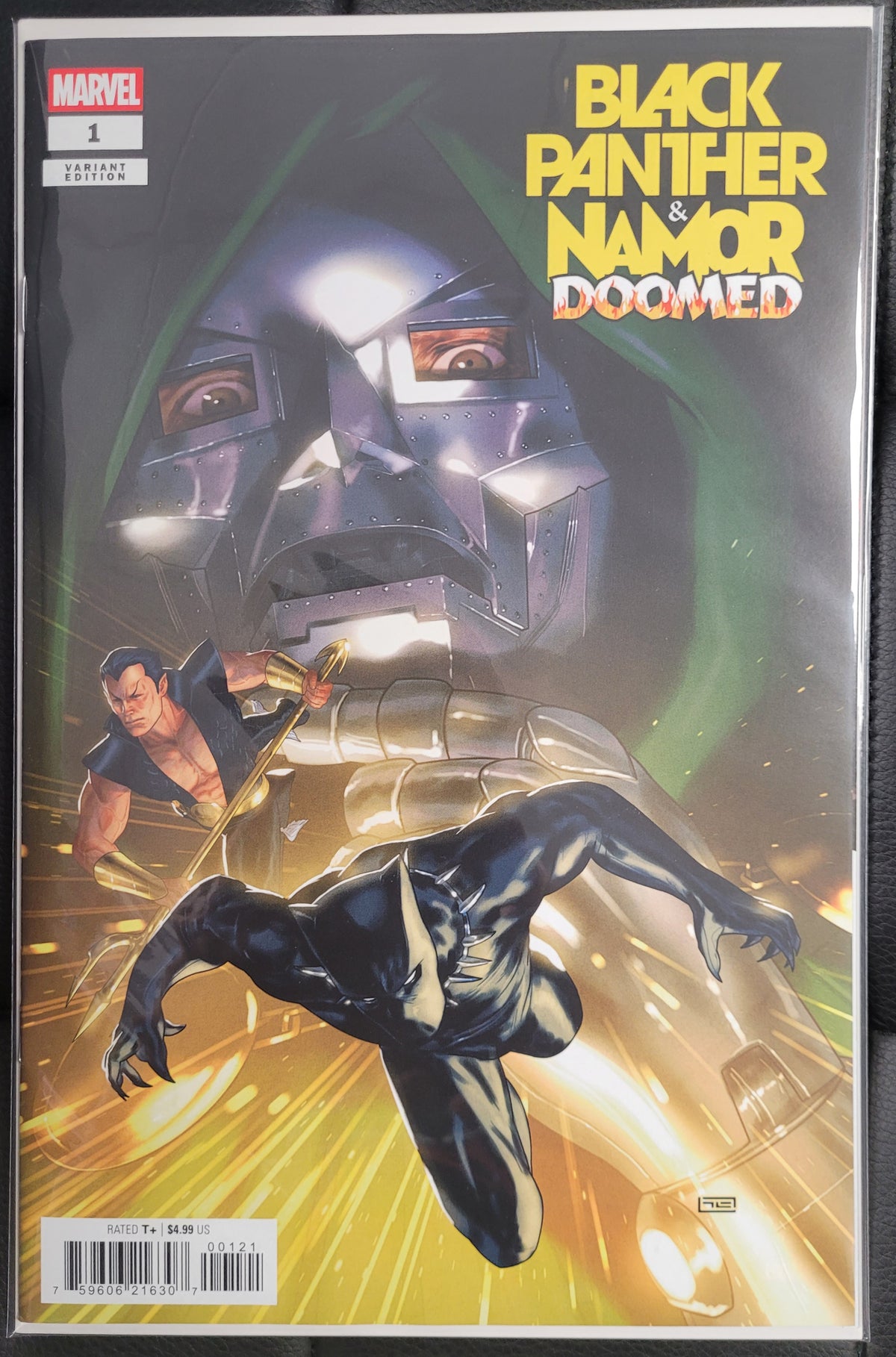 BLACK PANTHER/NAMOR: DOOMED #1 TAURIN CLARKE VARIANT CB (09/02/2026)