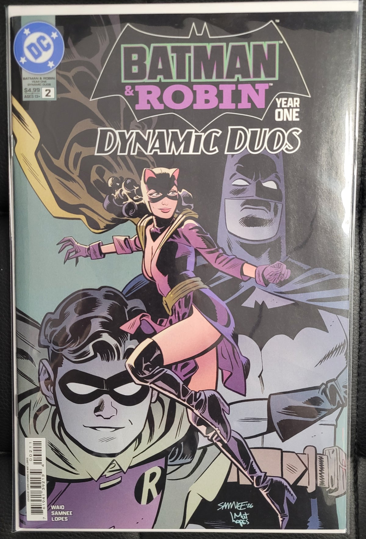 BATMAN & ROBIN YEAR ONE DYNAMIC DUOS #2 (OF 12) CVR A CHRIS SAMNEE CB (09/09/2026)