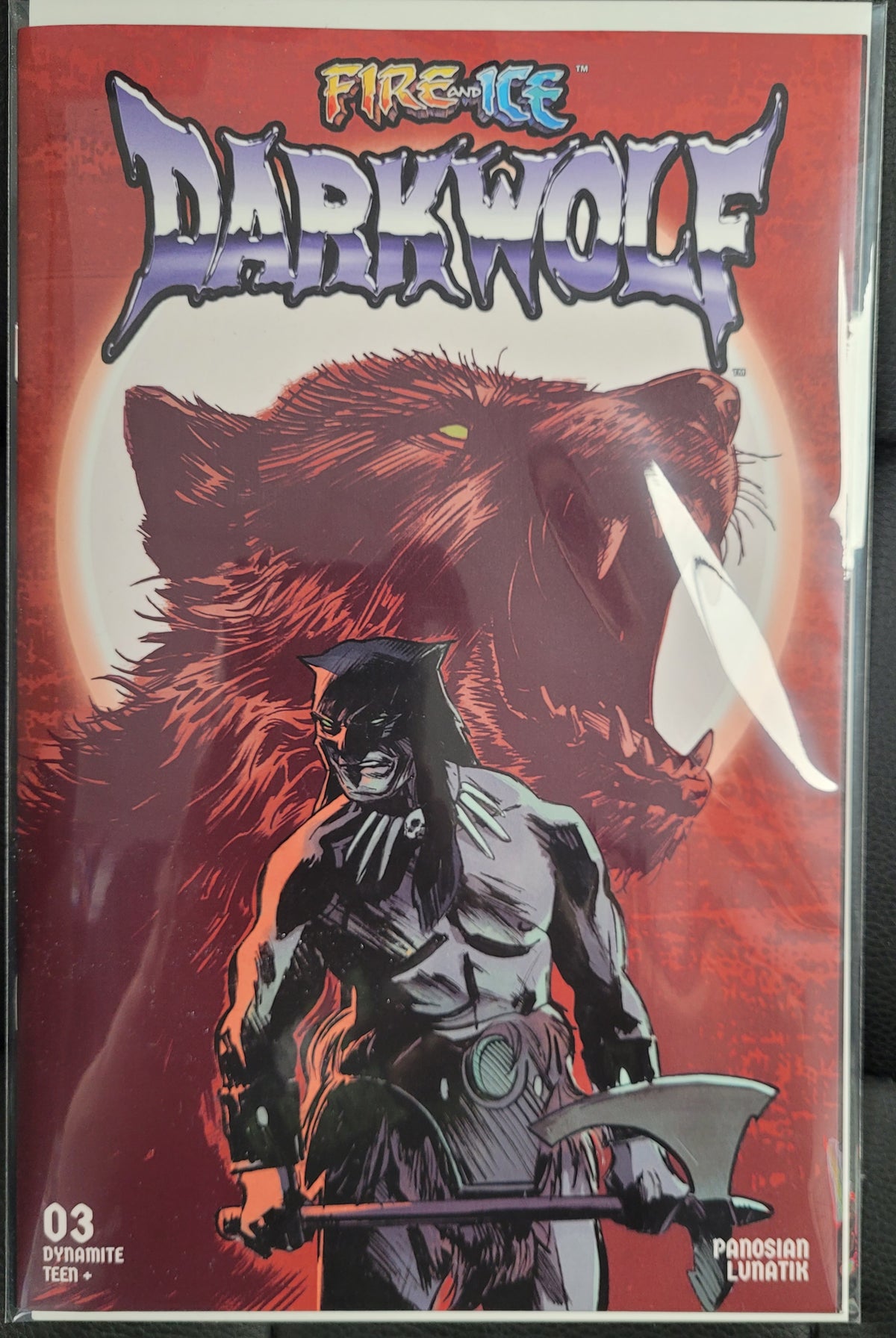 Dynamite Fire and Ice Dark Wolf 3l FOC Bonus Variant