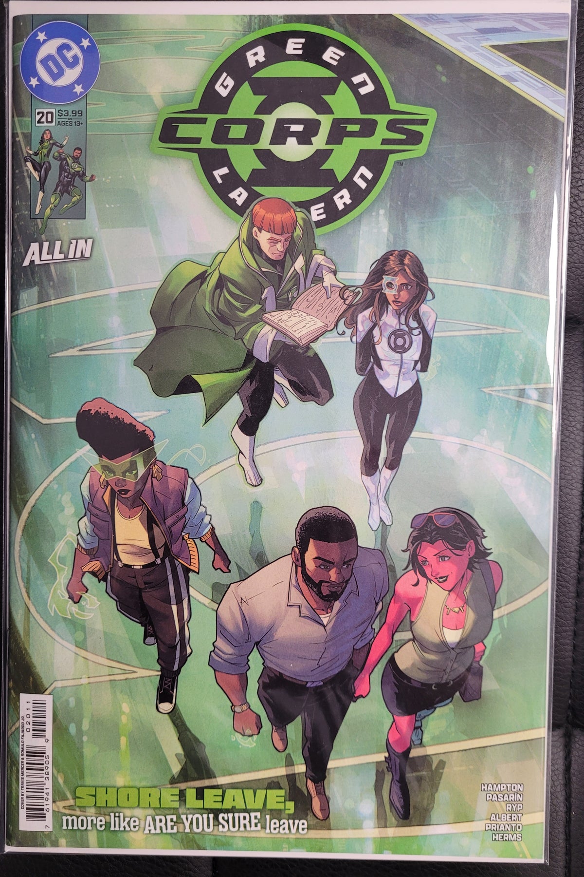 GREEN LANTERN CORPS #20 CVR A FERNANDO PASARIN & OCLAIR ALBERT CB (09/09/2026)