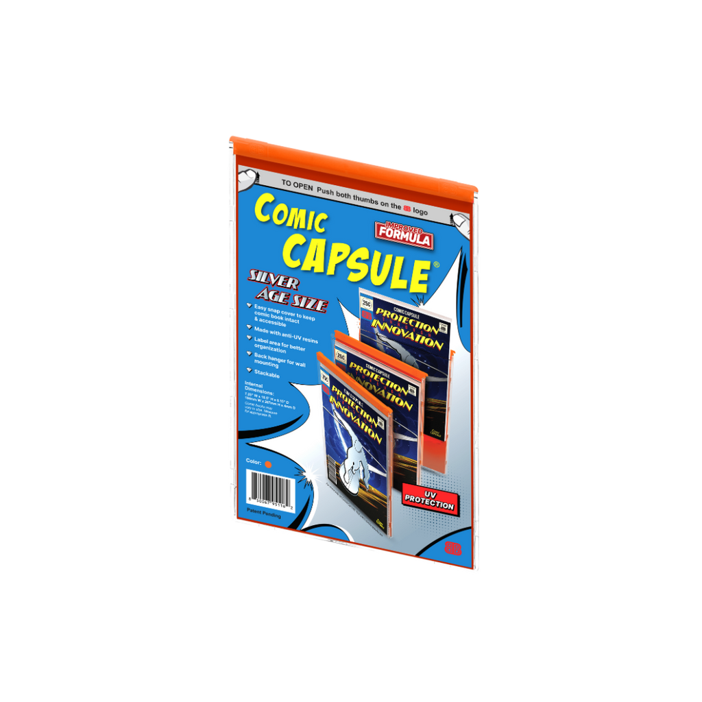 Orange SILVER Age Size ComicCapsule