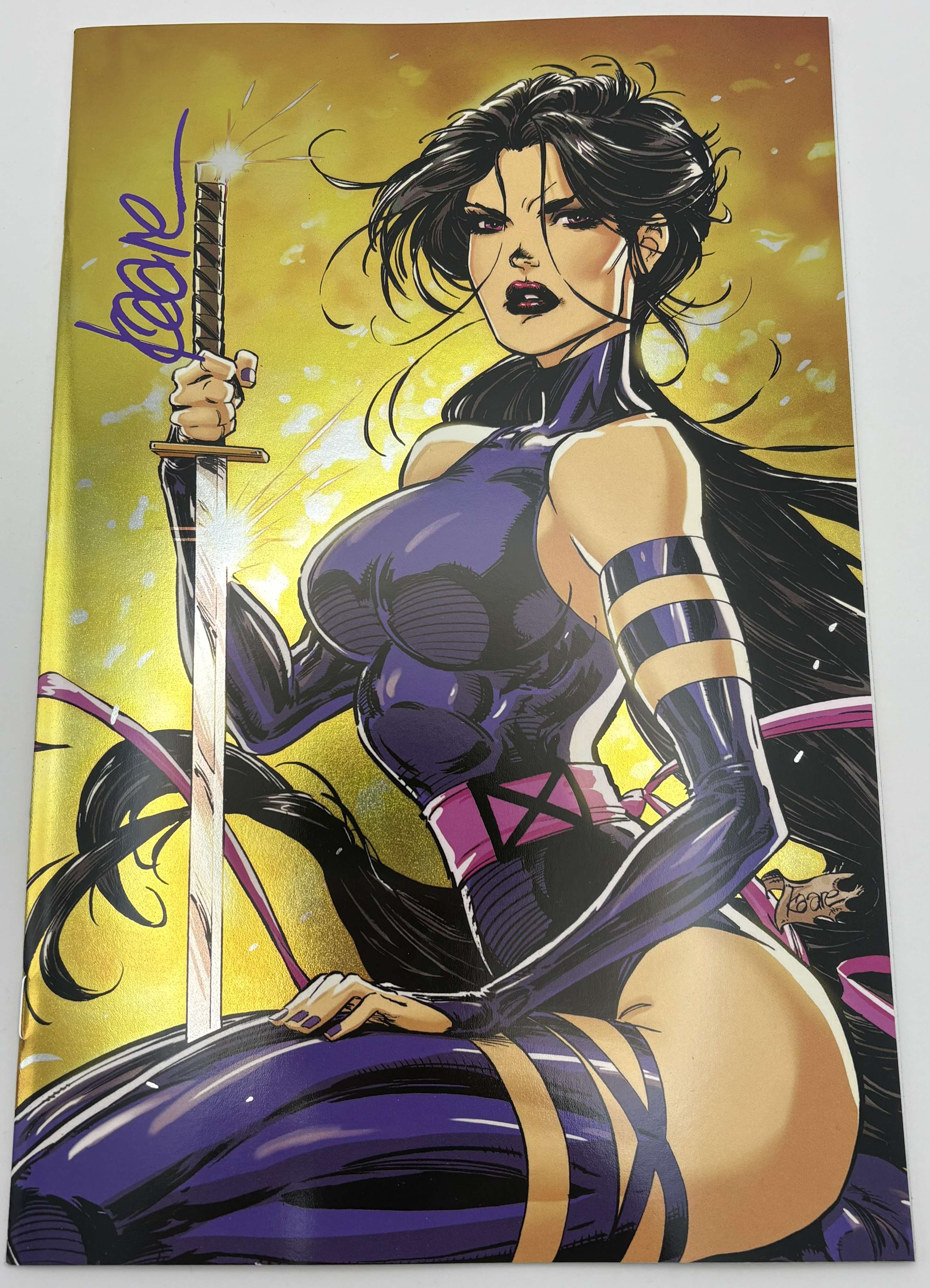 [Signed by Kaare Andrews] [FOIL] X-Men #10 Unknown Comics Kaare Andrews Exclusive Virgin Megacon 2025 Var [IN STOCK]