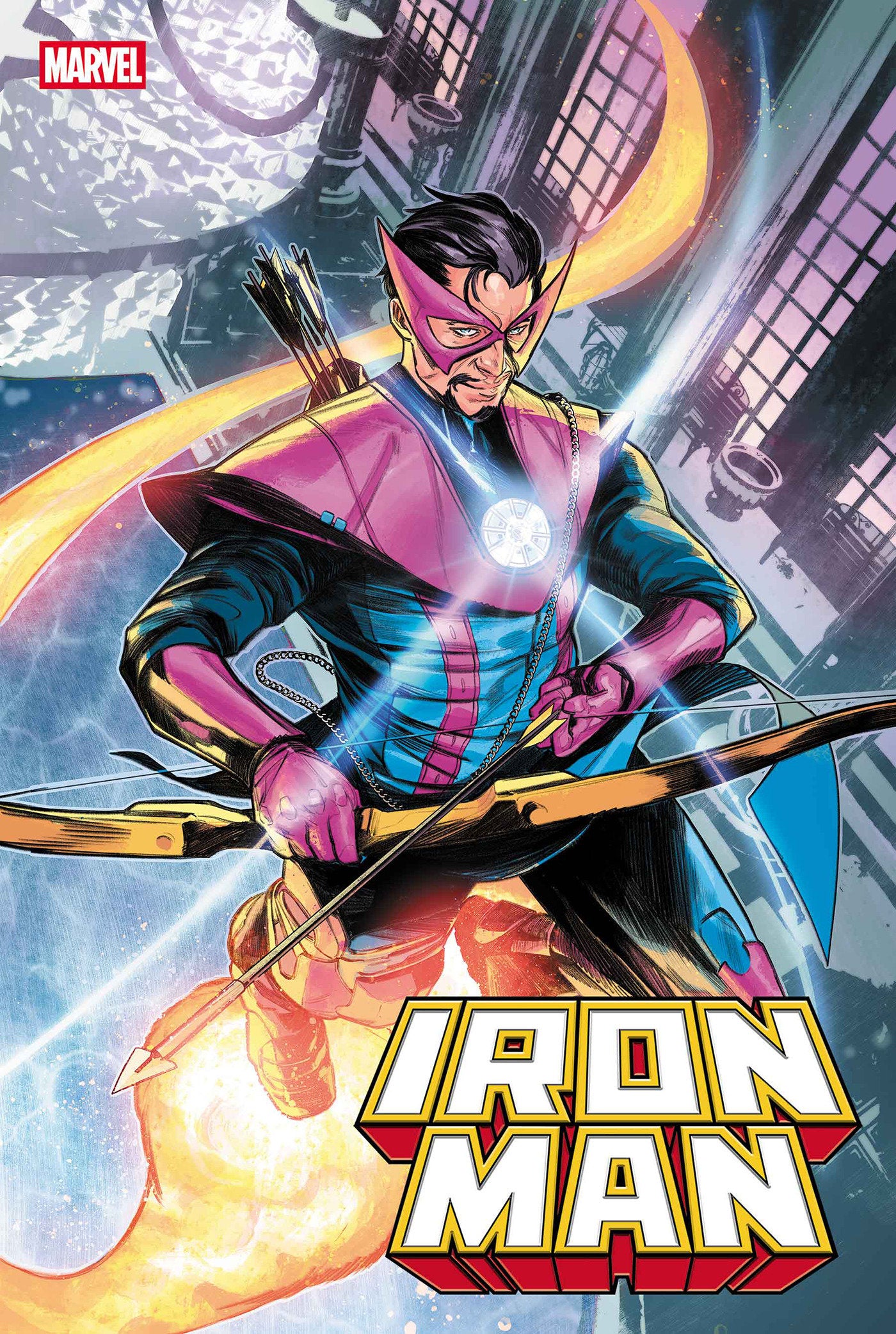 IRON MAN #7 ALESSANDRO CAPPUCCIO HELLFIRE COSTUME SWAP VARIANT CB (07/01/2026)