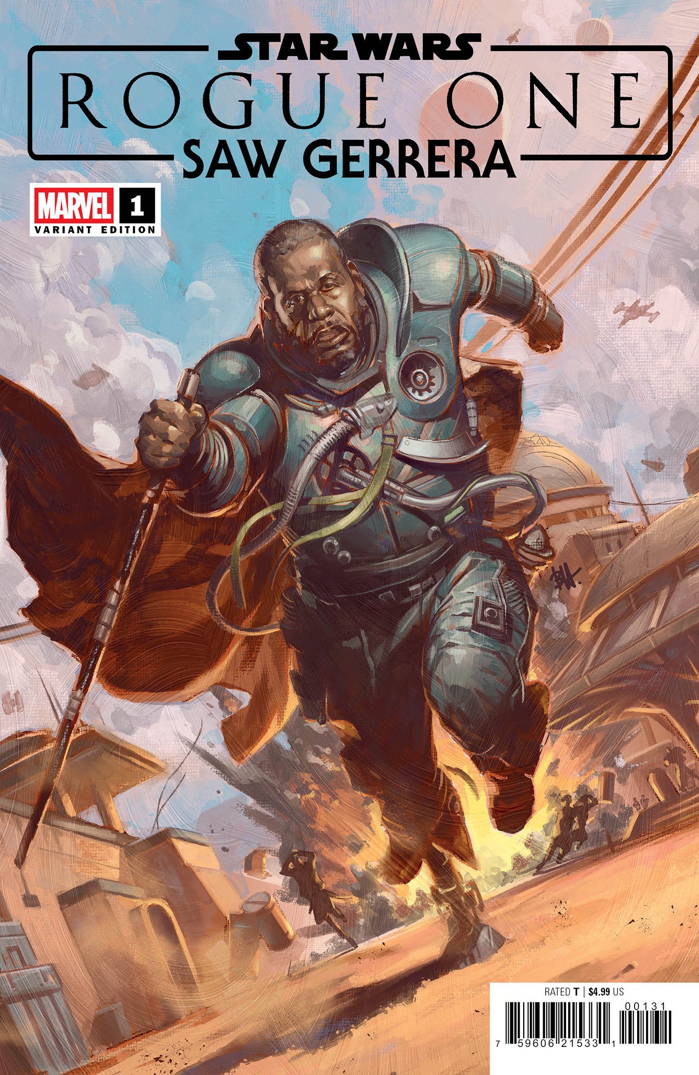 STAR WARS: ROGUE ONE - SAW GERRERA #1 BEN HARVEY VARIANT CB (07/01/2026)