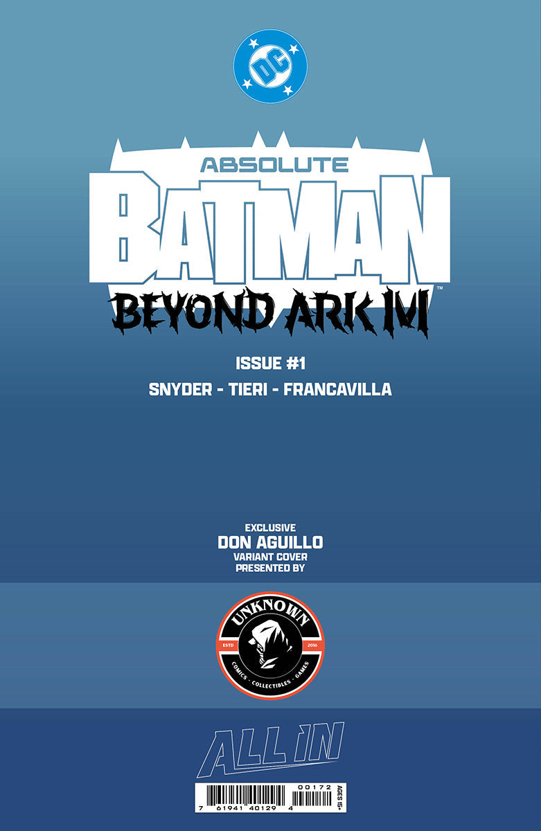 ABSOLUTE BATMAN BEYOND ARK M #1 DON AGUILLO EXCLUSIVE VIRGIN VAR (12/16/2026)