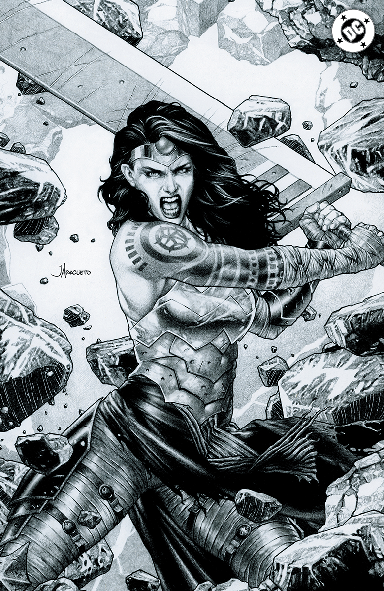 ABSOLUTE WONDER WOMAN #21 JAY ANACLETO EXCLUSIVE BW VIRGIN VAR (06/24/2026)