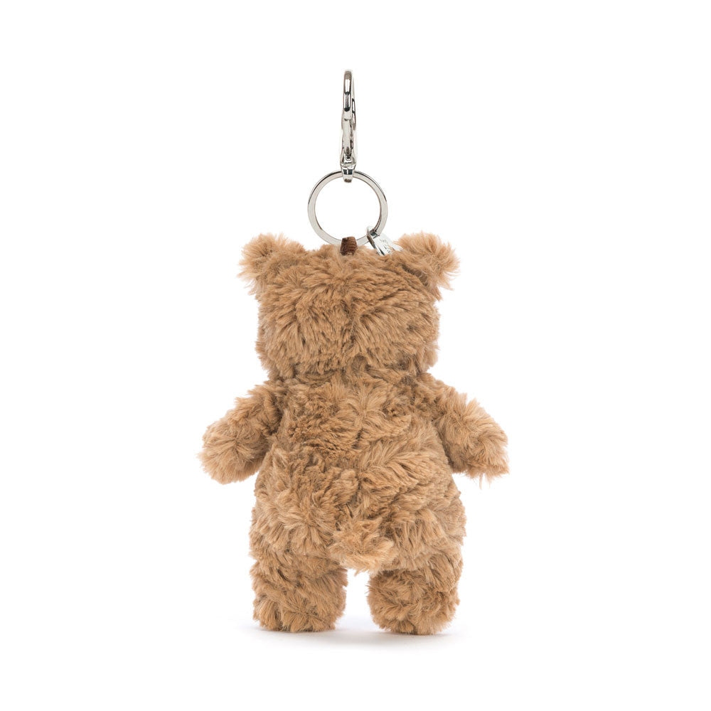 Jellycat Bartholomew Bear Plush Bag Charm