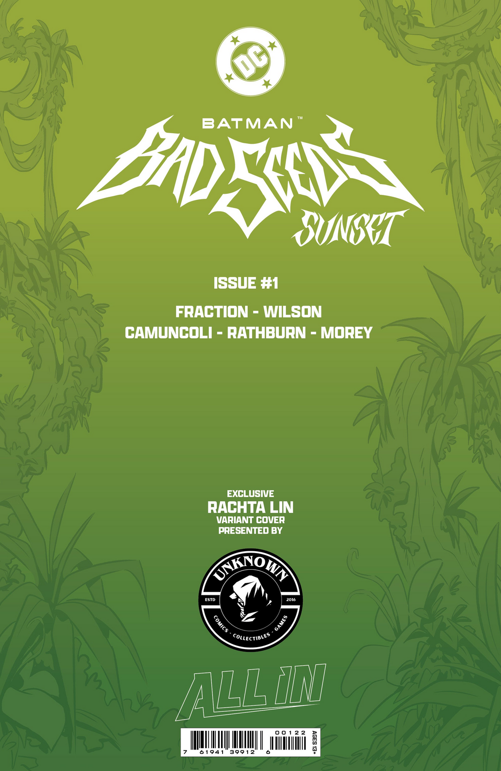 [FOIL] BATMAN BAD SEEDS SUNSET #1 RACHTA LIN EXCLUSIVE VIRGIN VAR (08/26/2026)