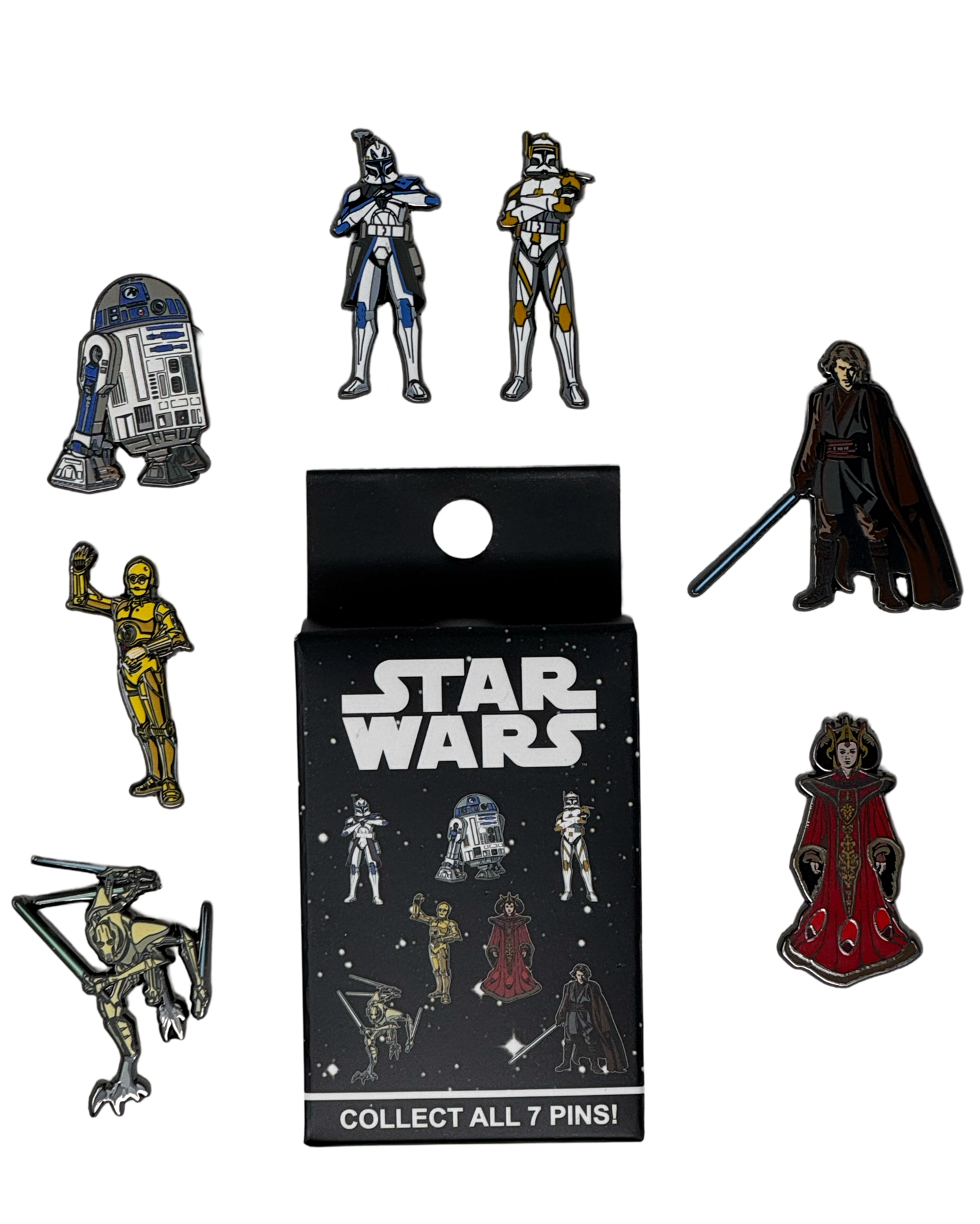 Star Wars Blind Box Mystery Enamel Pin SWC TOKYO 2025 Exclusive (04/30/2025)