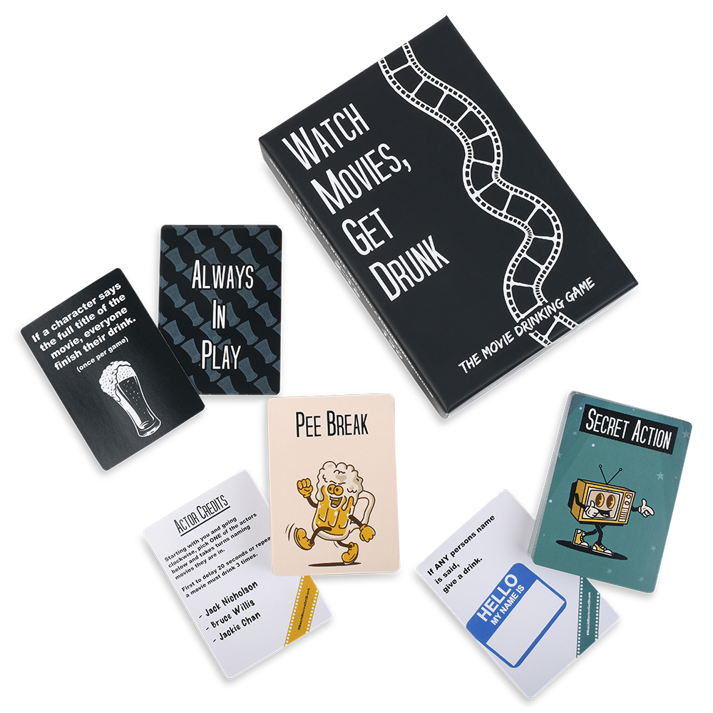 WATCH MOVIES, GET DRUNK - The Live Movie Drinking Game