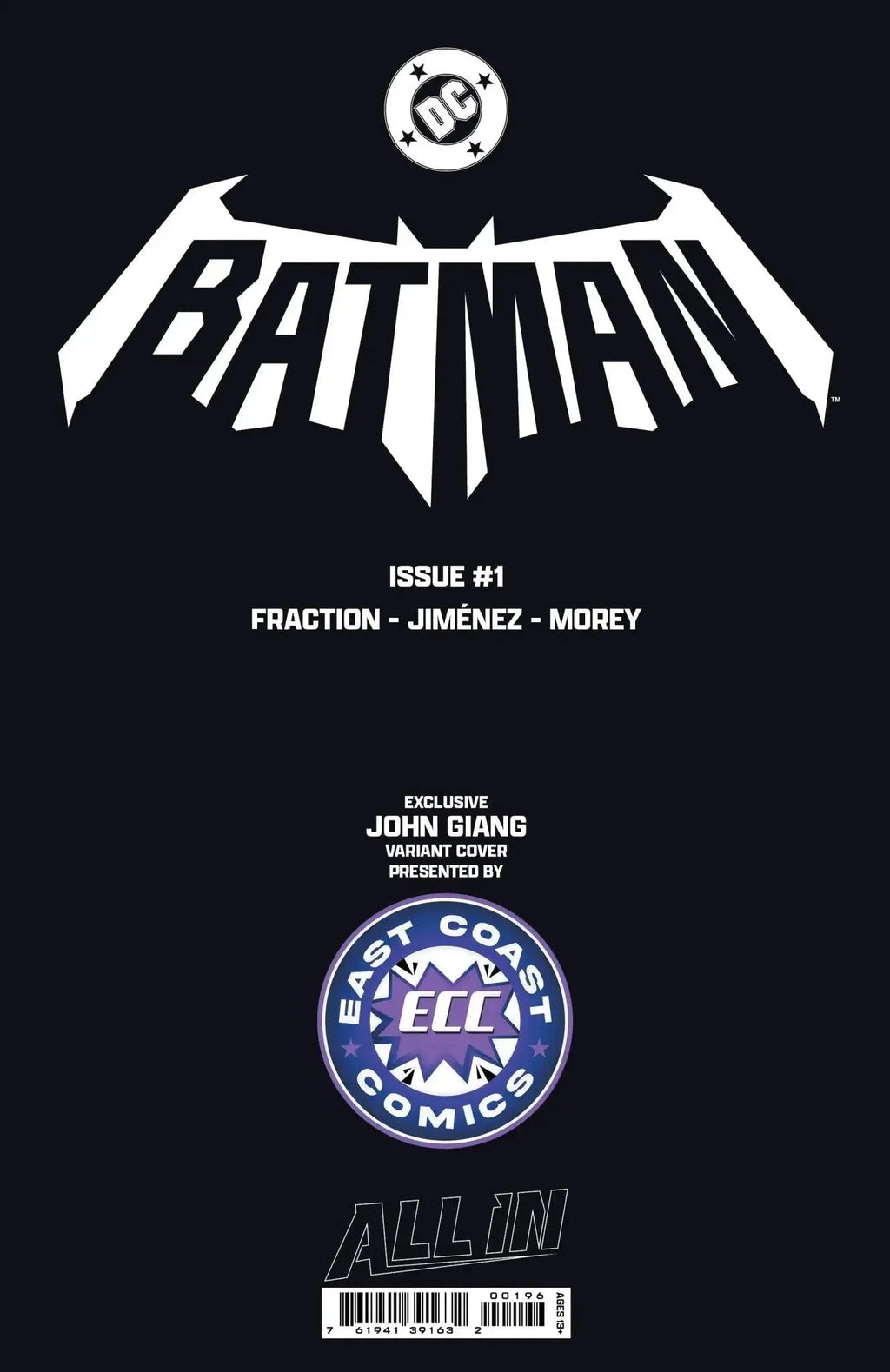 Batman #1 FOIL - ECC Exclusive John Giang Variant